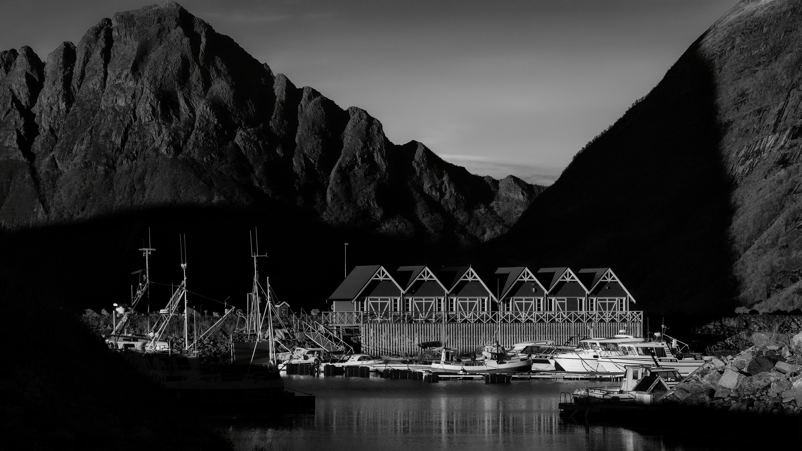 aldra Norwegian marina in the fjords interior photography high resolution print Буткин Butkin Philip Butkinas 