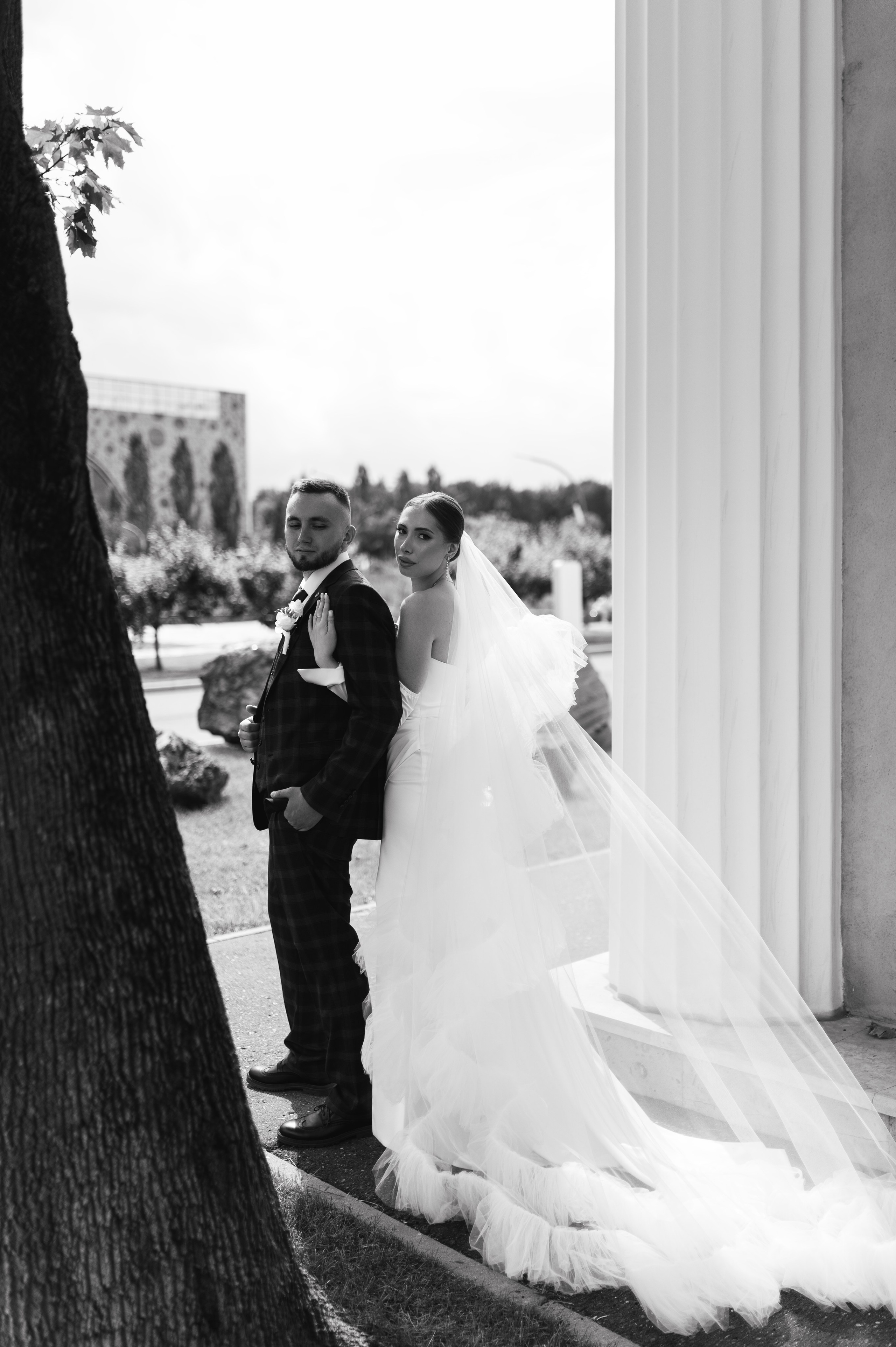 Свадебная фотосессия Сергея и Юлии, Москва. Свадебный и индивидуальный фотограф Никита Роут | Москва