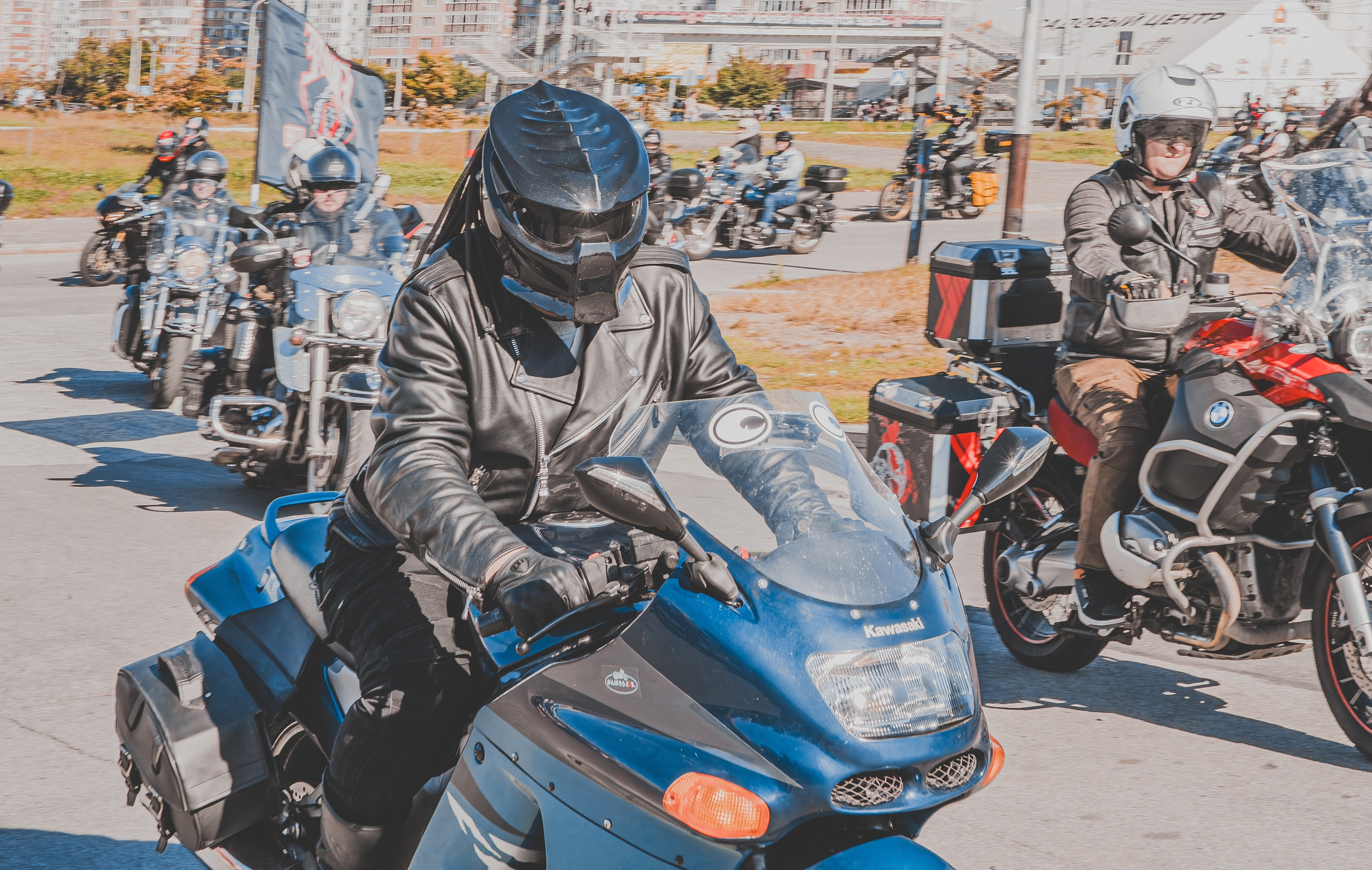 Закрытие мотосезона. NewsKhv. Репортажный фотограф Владислав Остерман