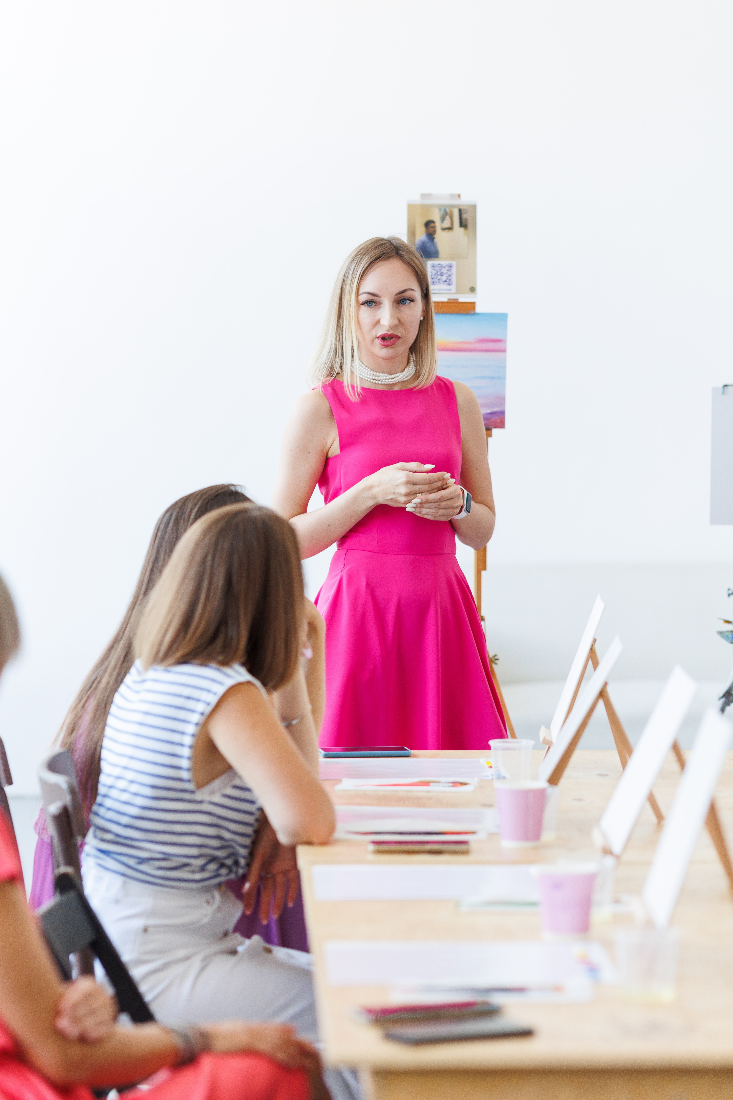 Девичник. МК по живописи. Фотограф Шейдаев Эмин г. Волгоград