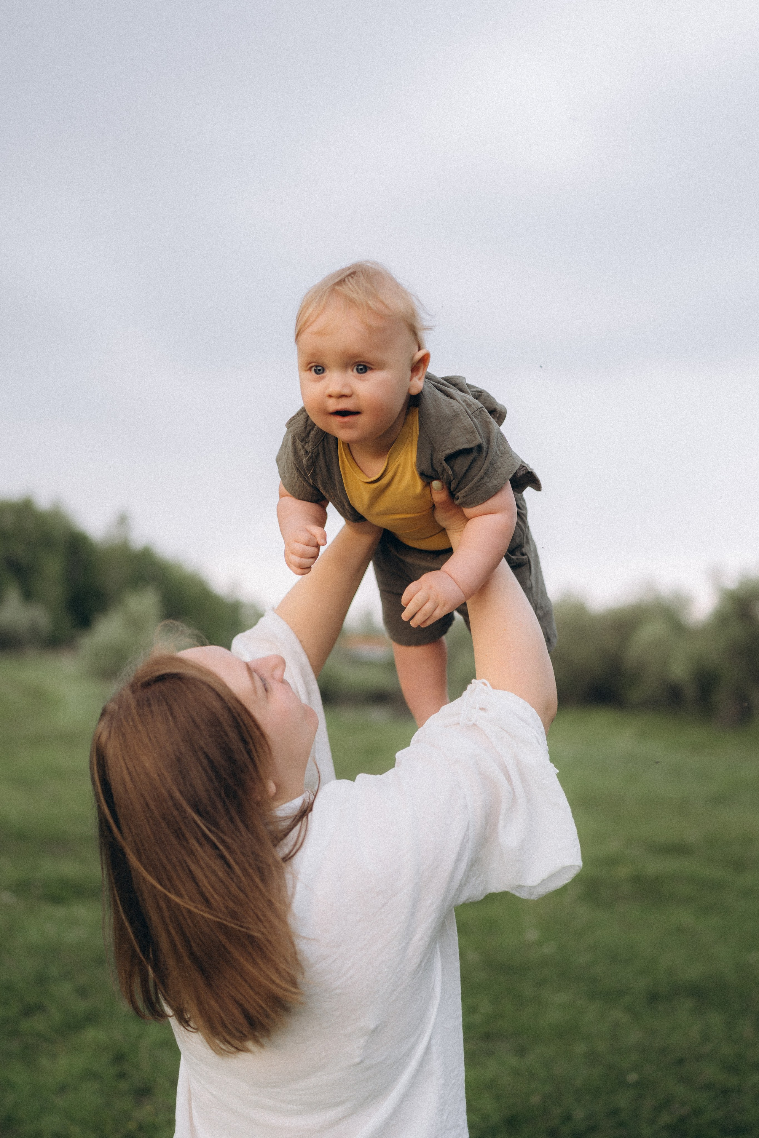 Первый год и первый дождь. Семейный фотограф в Ангарске/ Иркутске