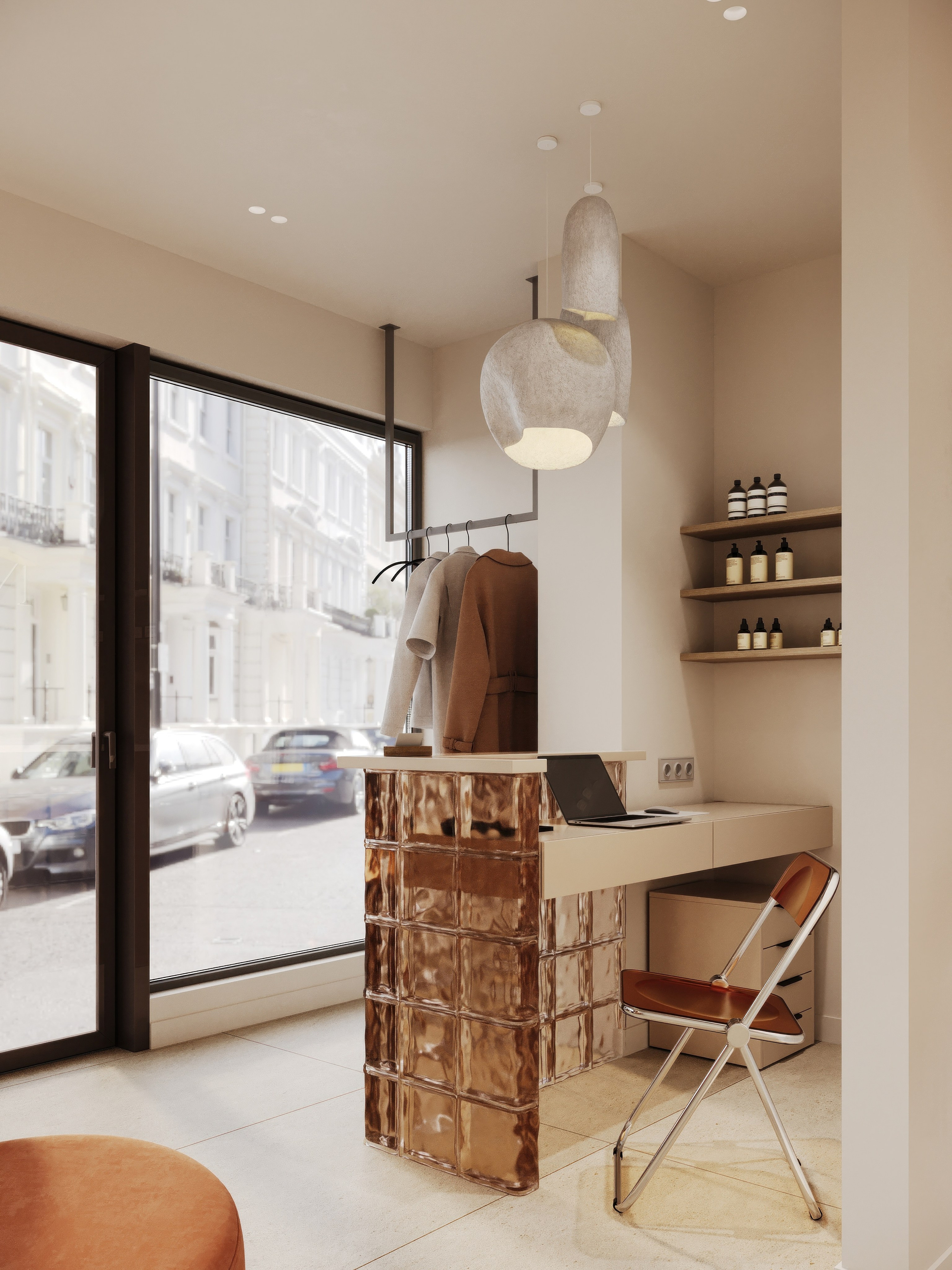 Beauty Nega. Визуализация интерьера Corsa Render