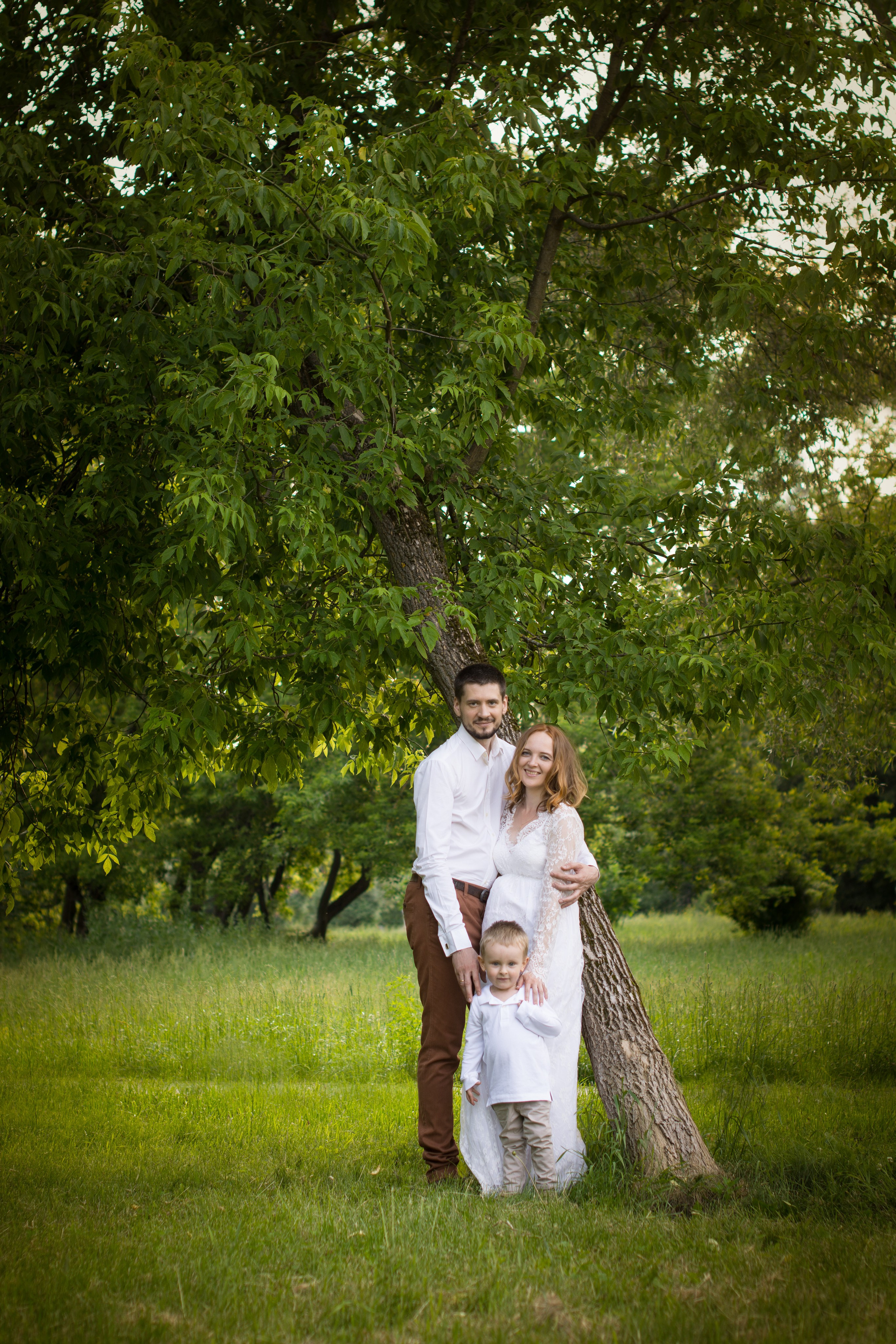 Беременность. Семейная съёмка в парке. Фотосессия беременности — Крылова Натали — Москва