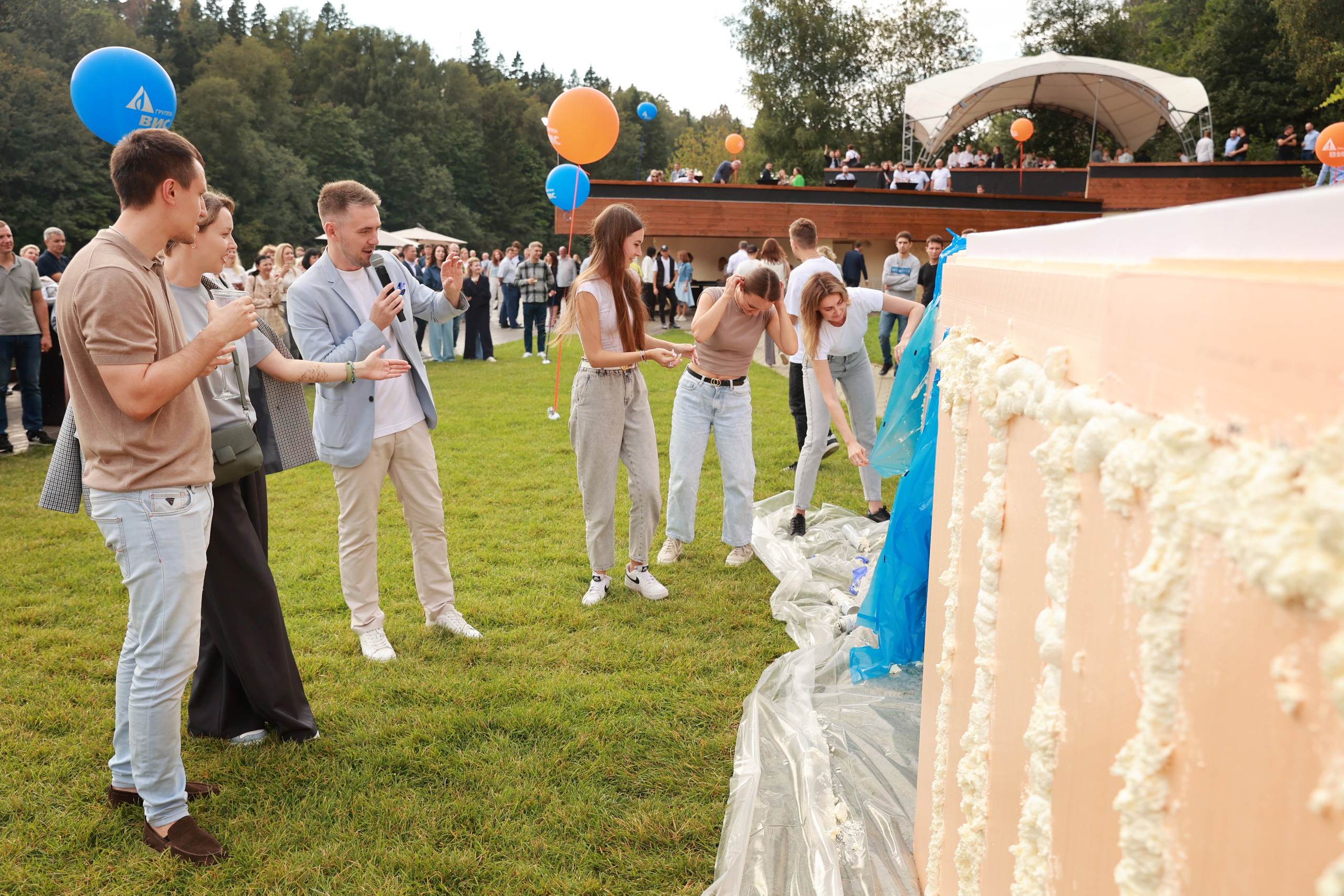 Миа Бойко и день строителя для компании ВИС. Татьяна Фомичева. Репортажный и светский фотограф в Москве