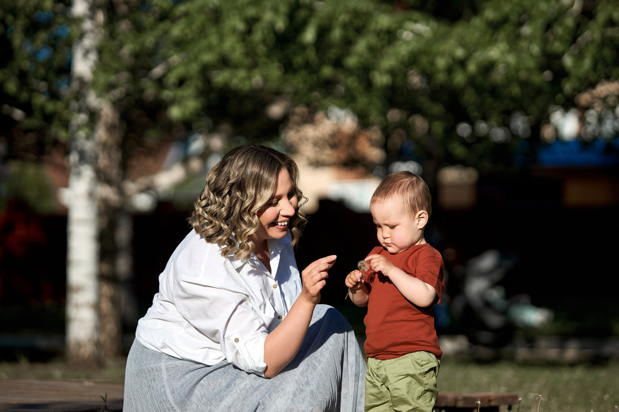 Семейная прогулка в Александровском саду. Свадебный и семейный фотограф в Ульяновске Орешина Елена