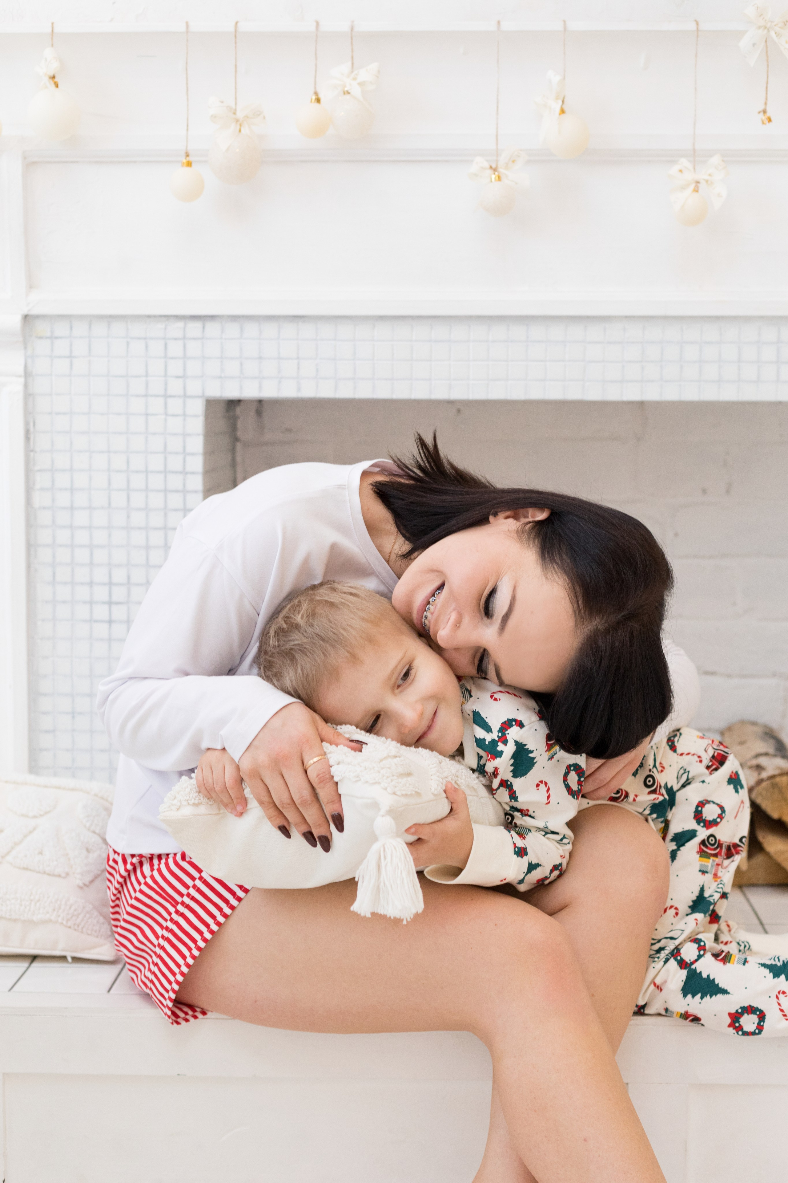 Новогодняя фотосессия Вероники и Феди. Детский и контент фотограф Надя Волкова Санкт-Петербург