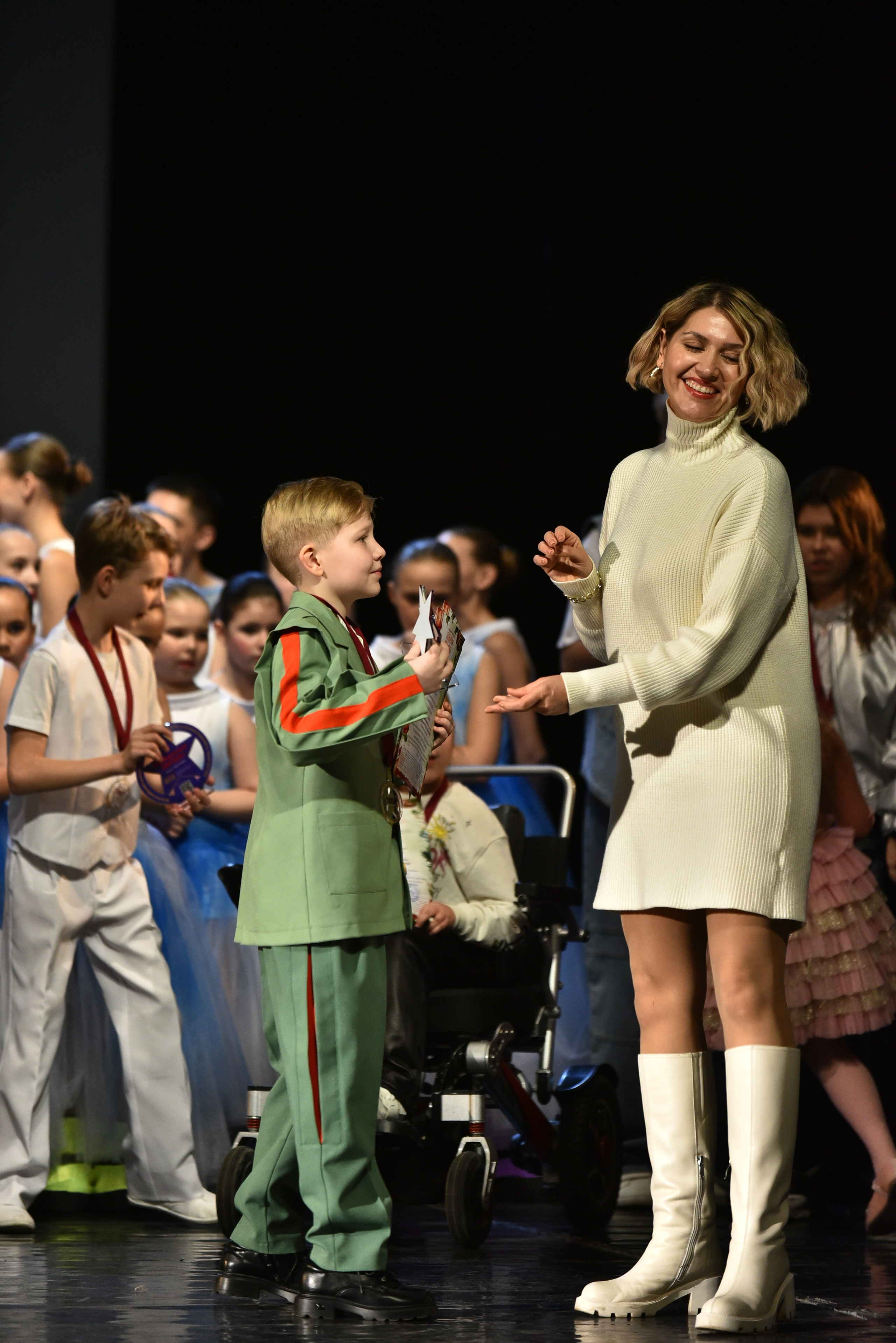 22 февраля, награждение, г. Красноярск. Золотое яблочко