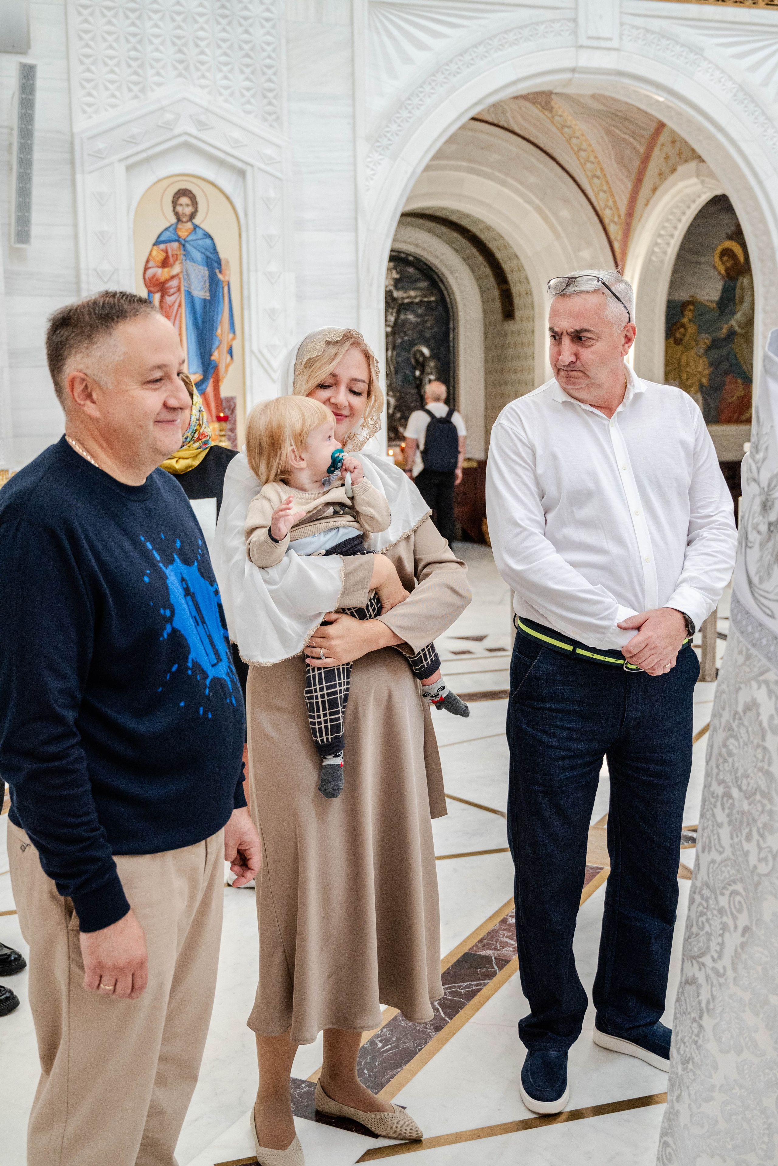 Крещение Олеся. Семейный и детский фотограф Москва