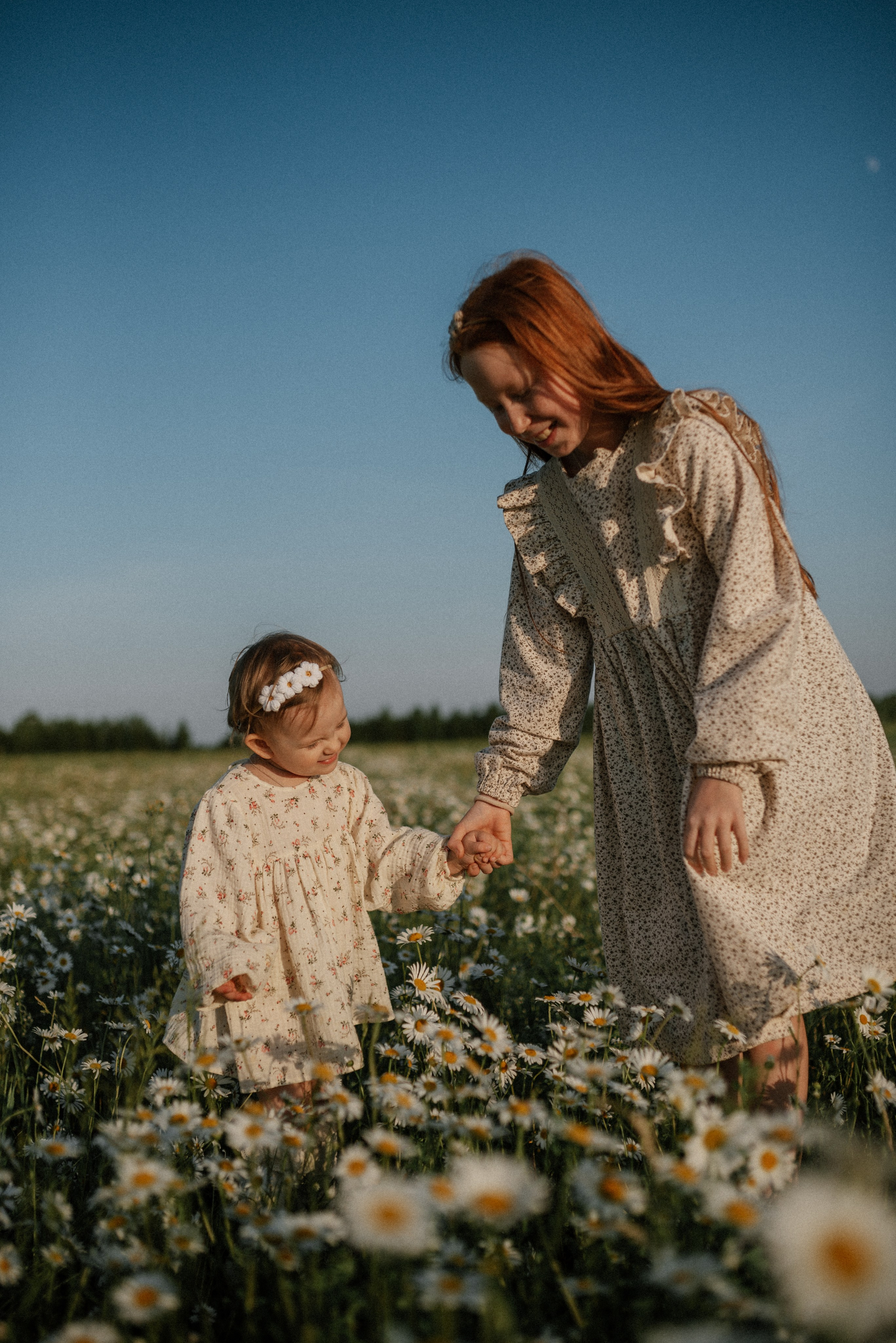 Ида, Мира и ромашки. Свадебный и семейный фотограф Кожевникова Лариса