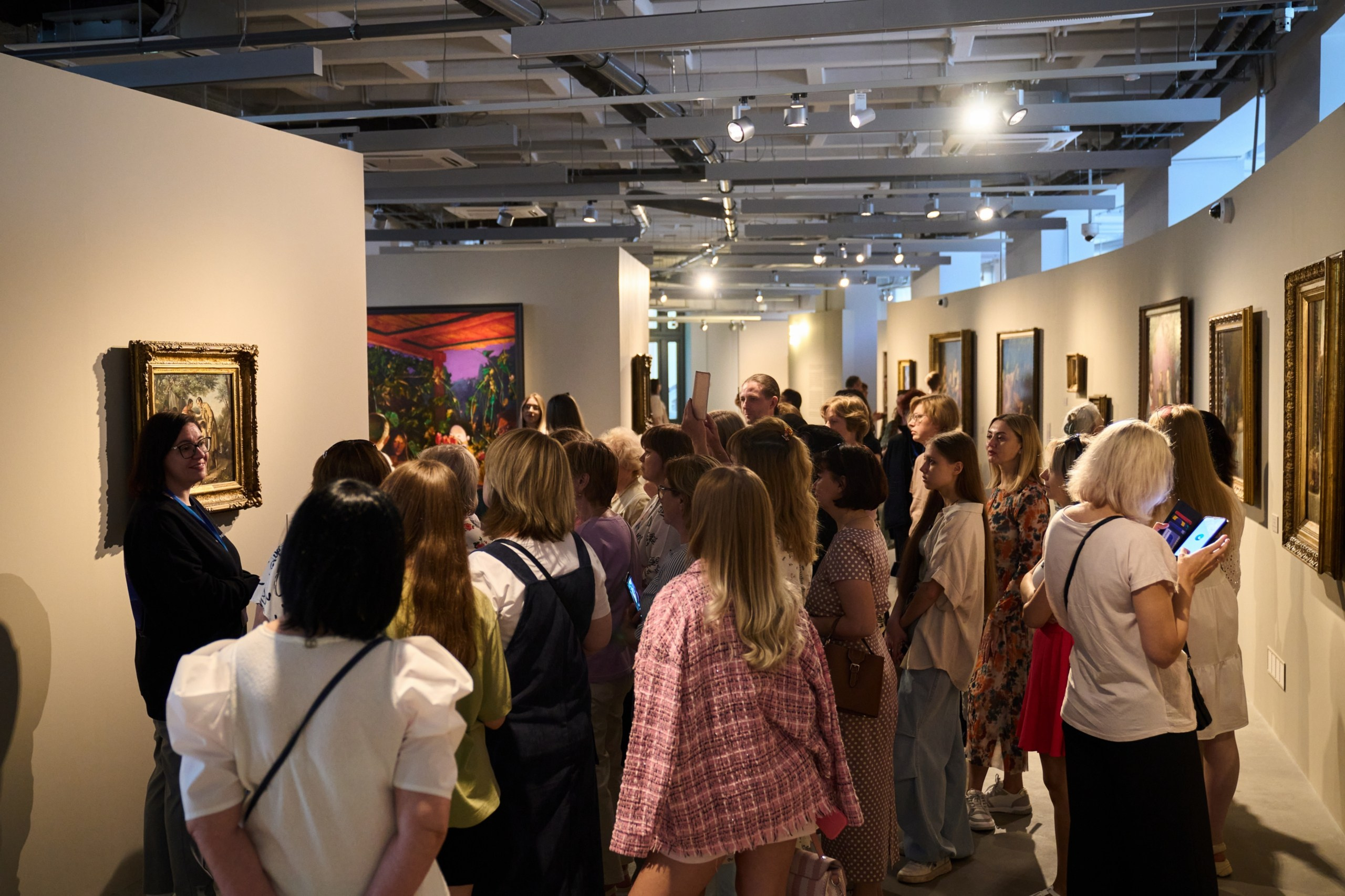 Открытие филиала Третьяковской Галереи. Фотограф Евгений Шаров