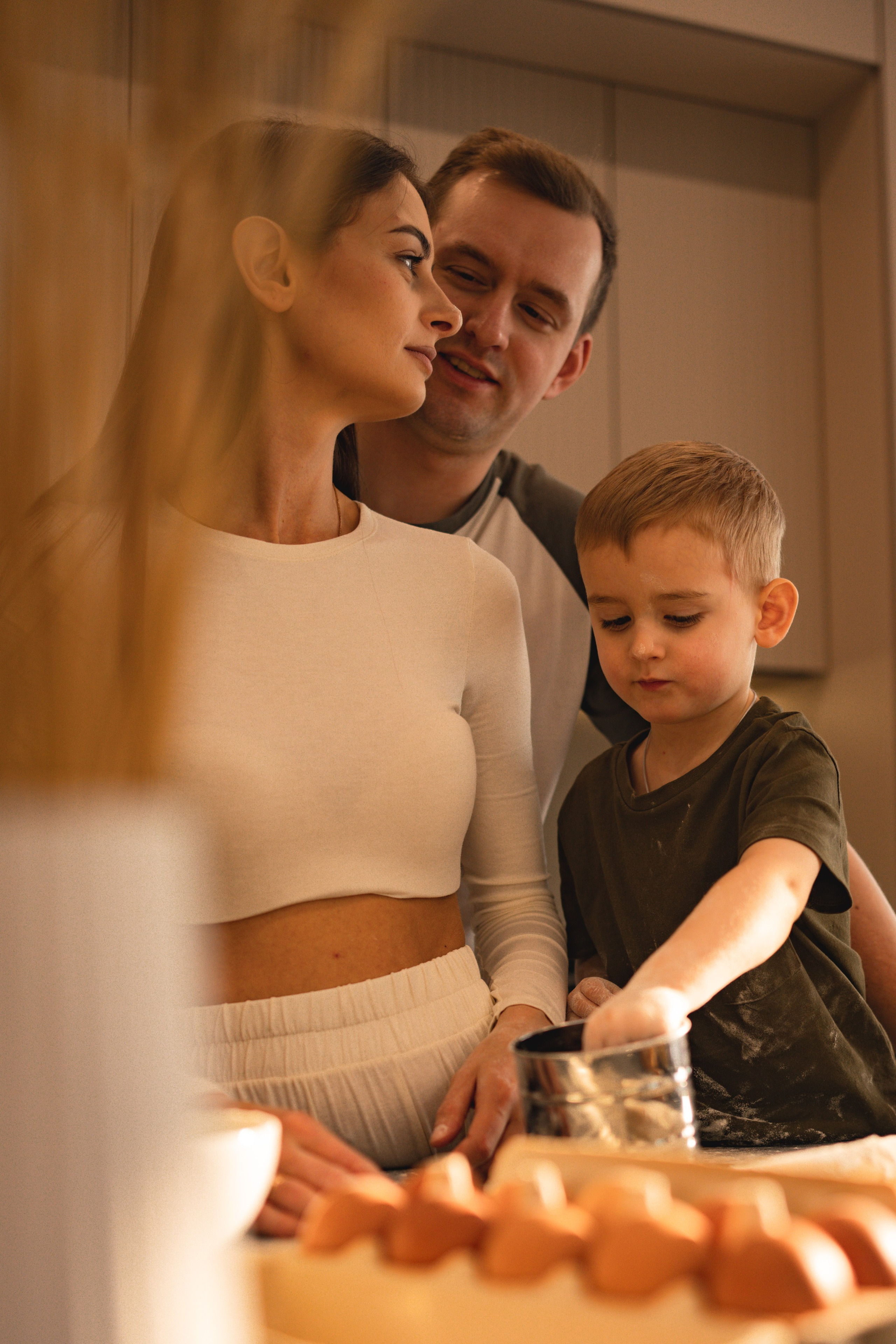 Домашняя съемка семьи Ксении и Алексея. Семейный и портретный фотограф в Санкт-Петербурге Татьяна Гримоть