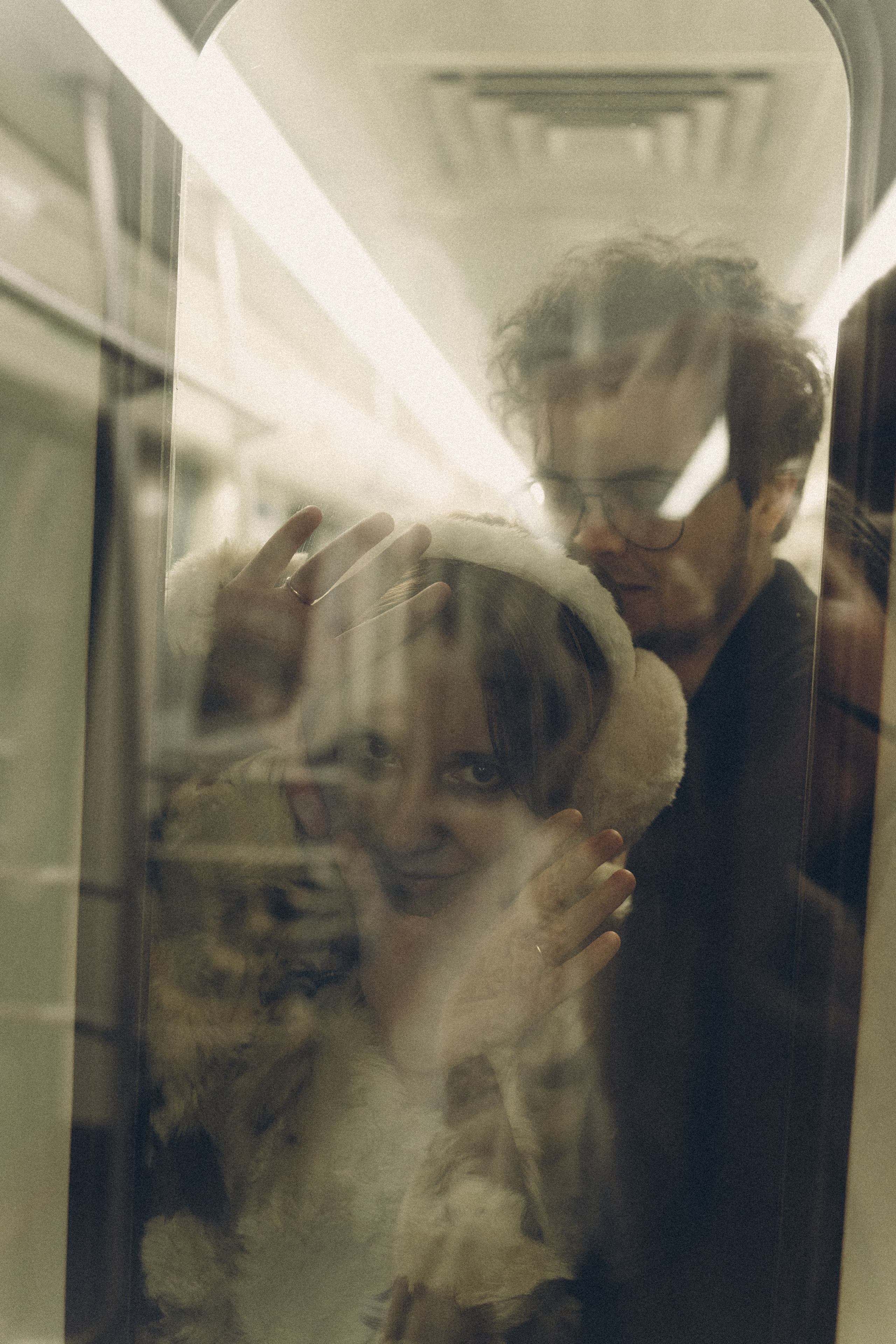 НОВОГОДНЯЯ ФОТОСЕСИИЯ ПАРЫ В МЕТРО ЛЮБОВЬ. Профессиональный фотограф, Санкт-Петербург — Виктория Богомолова