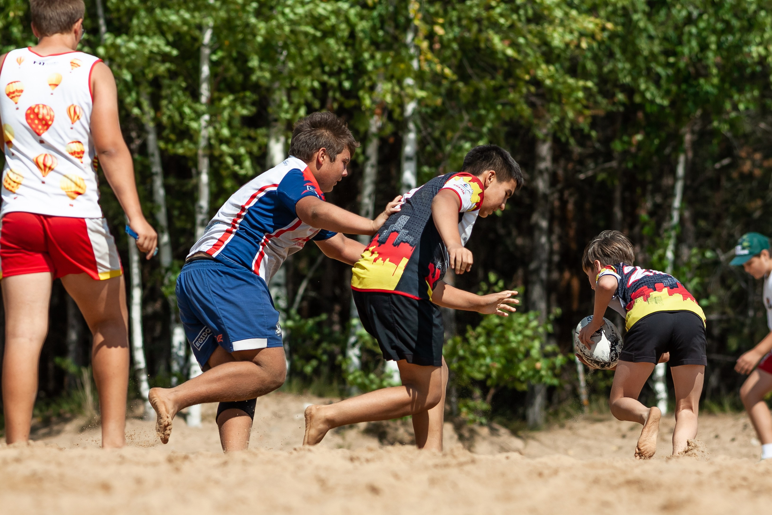 «Кубок «Молота» по пляжному Регби. Фотография