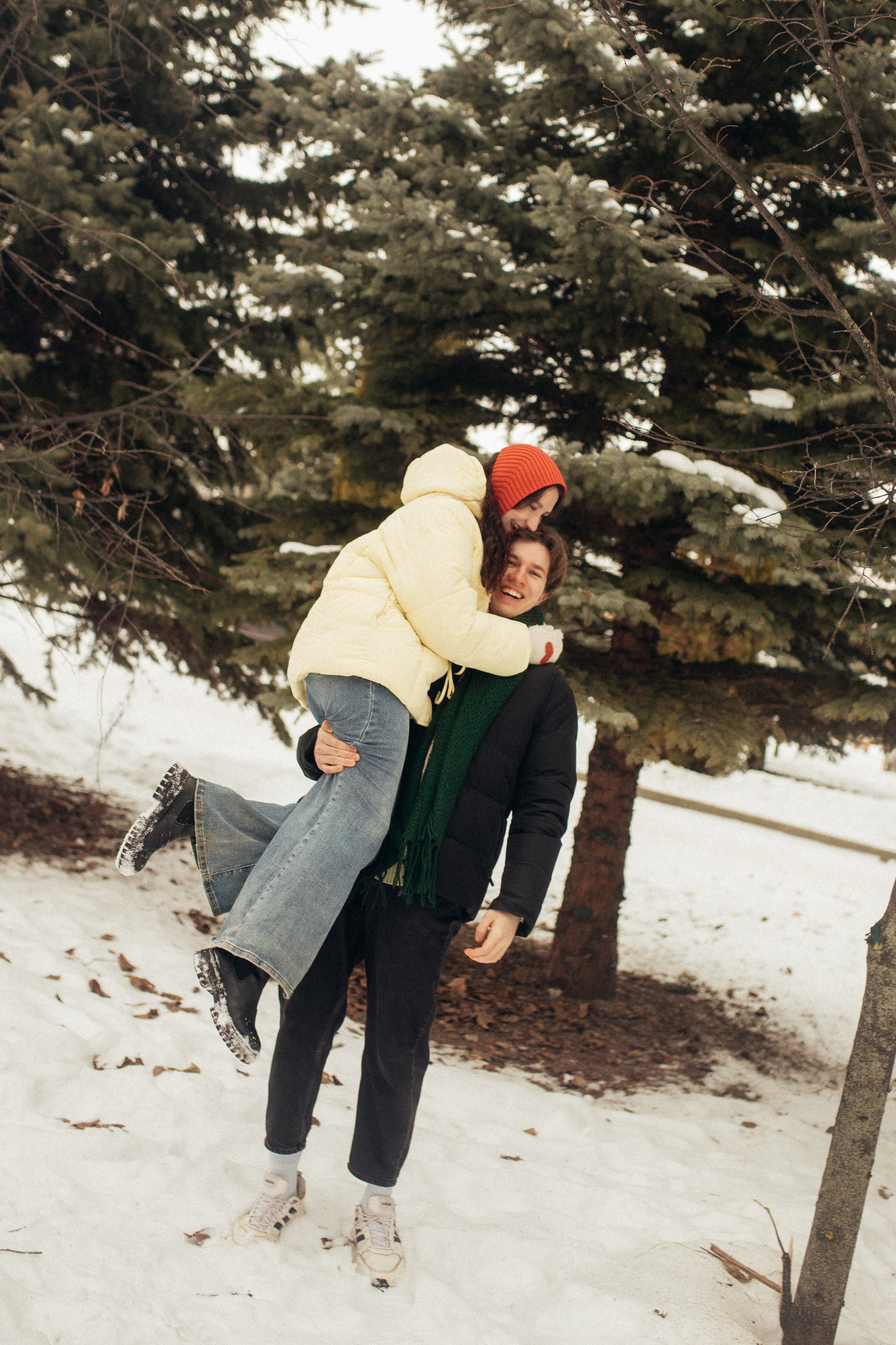 Зимняя прогулка. Свадебный фотограф Казань