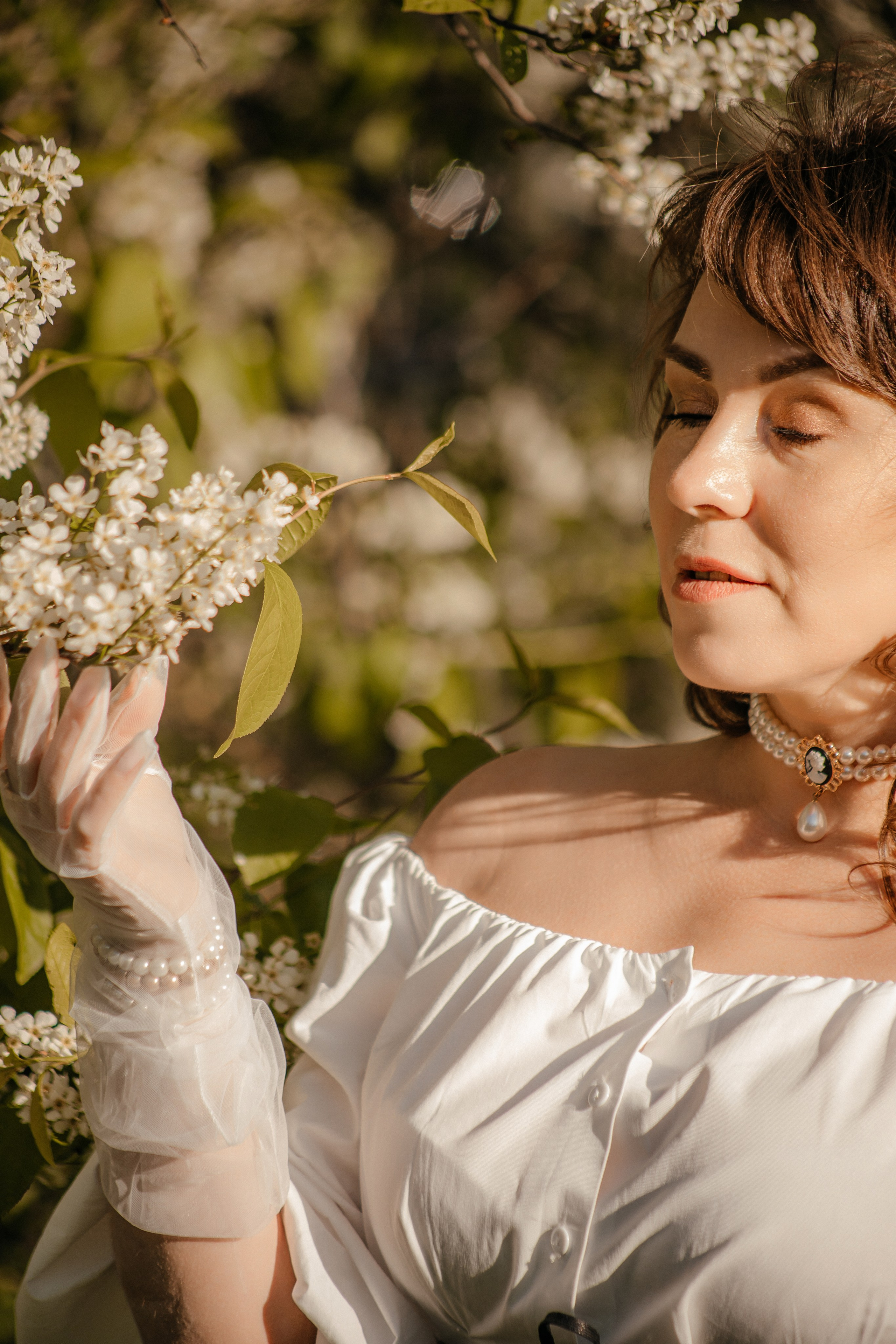 Белое цветение. Elena Sova — семейный и женский фотограф в Санкт-Петербурге