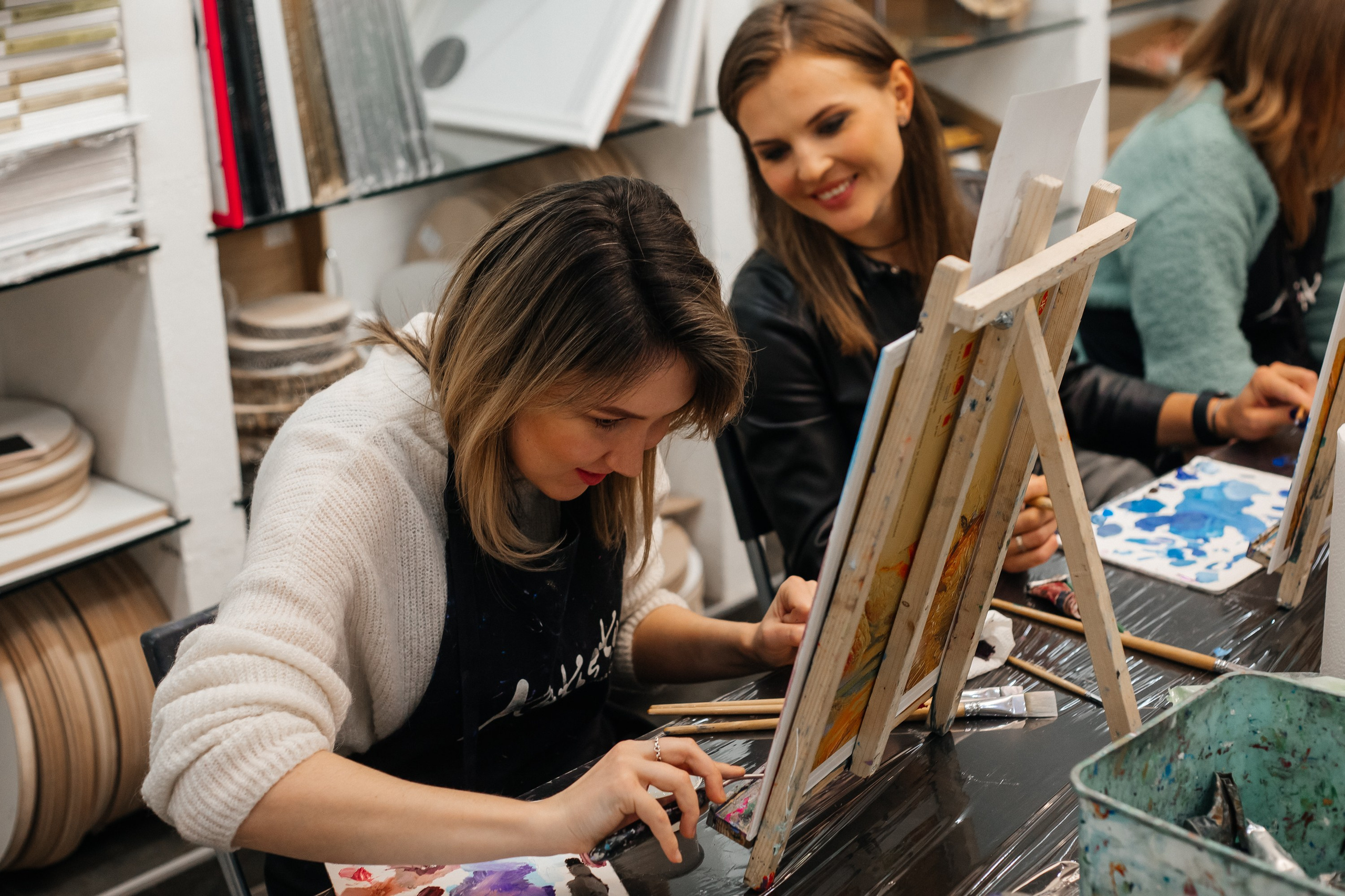 Artista. Мастер-класс по живописи. Семейный фотограф в Санкт-Петербурге Ева Маркова