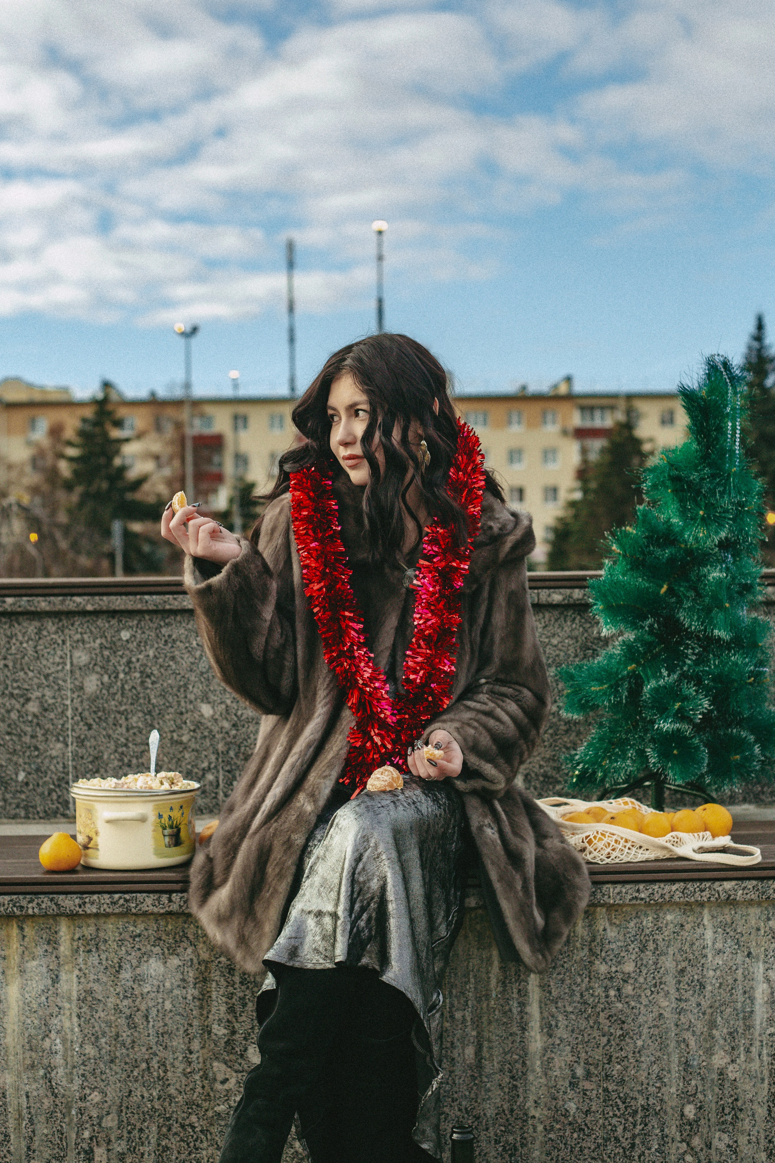 Лиза Новый год. Портретный фотограф Москва Юлия Трякина