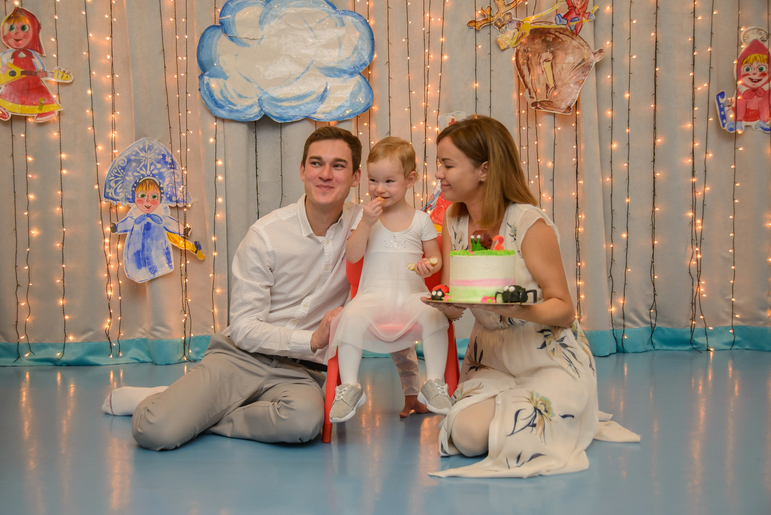 Детский день рождения_2 года Вареньке