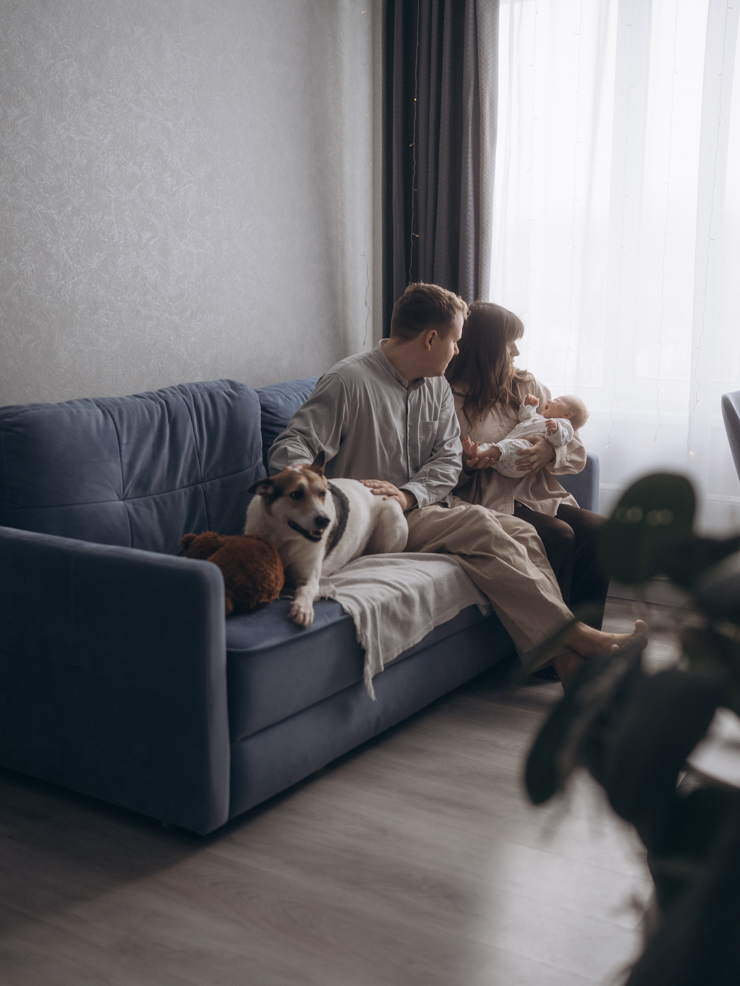 Варя и родители. Семейный фотограф и видеограф в Москве