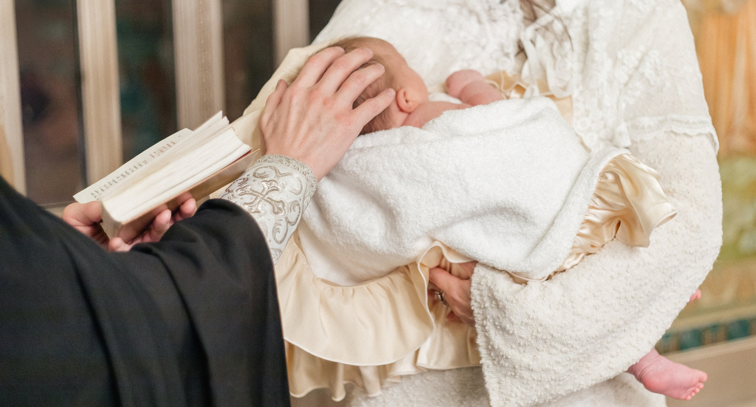 Таинство крещения. Фотограф в Москве