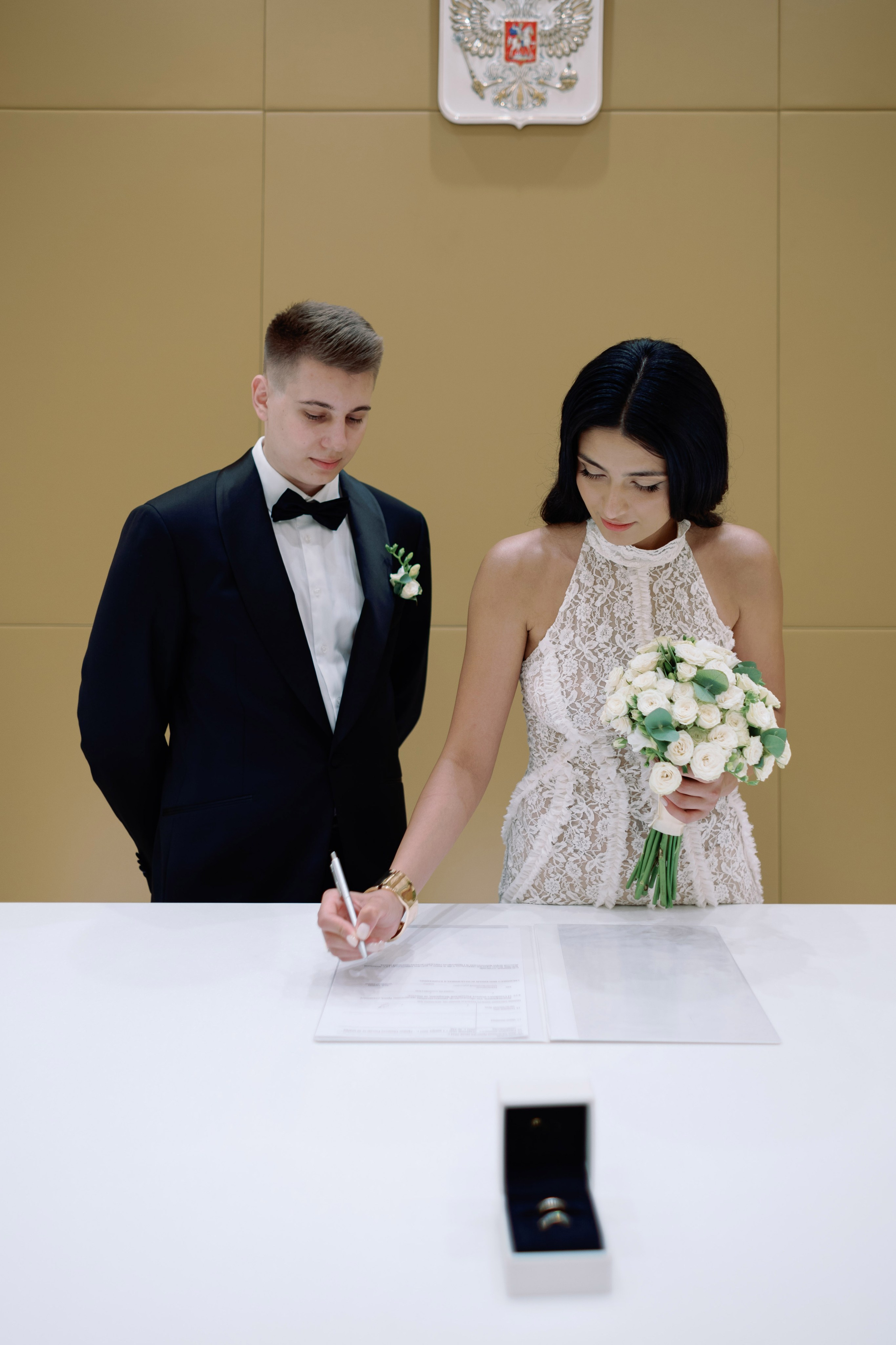 Роспись в  ЗАГС Барвиха Luxury Village, свадебный фотограф в Москве