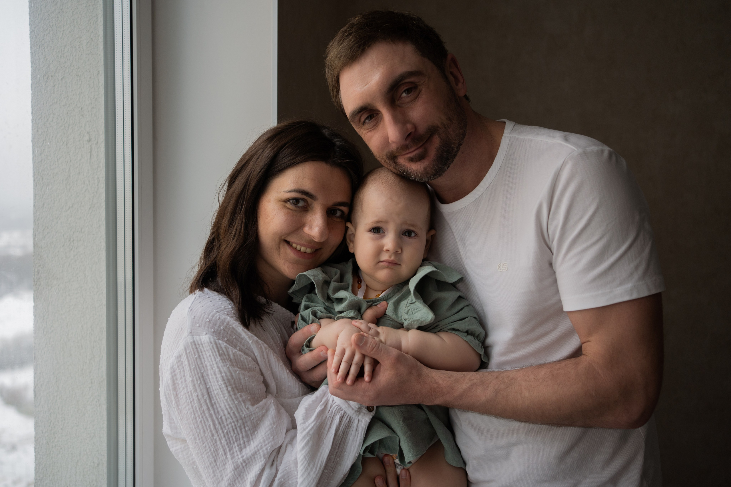 Домашняя фотосессия. Годик Еве. Фотограф грудного вскармливания в Москве Екатерина