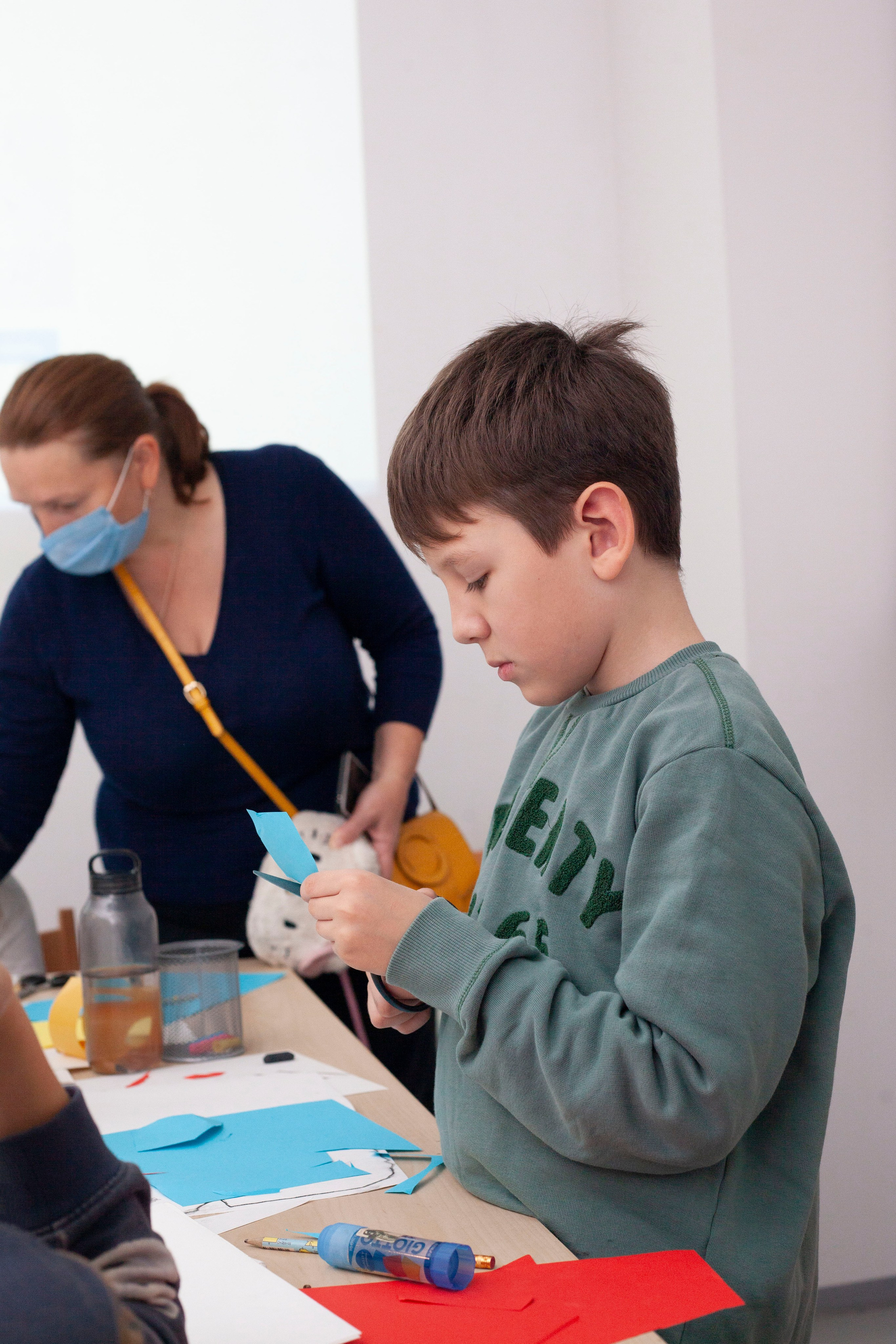 Детский мастер-класс в ММОМА. Stanislav Baryshev — People. Emotions. Atmosphere