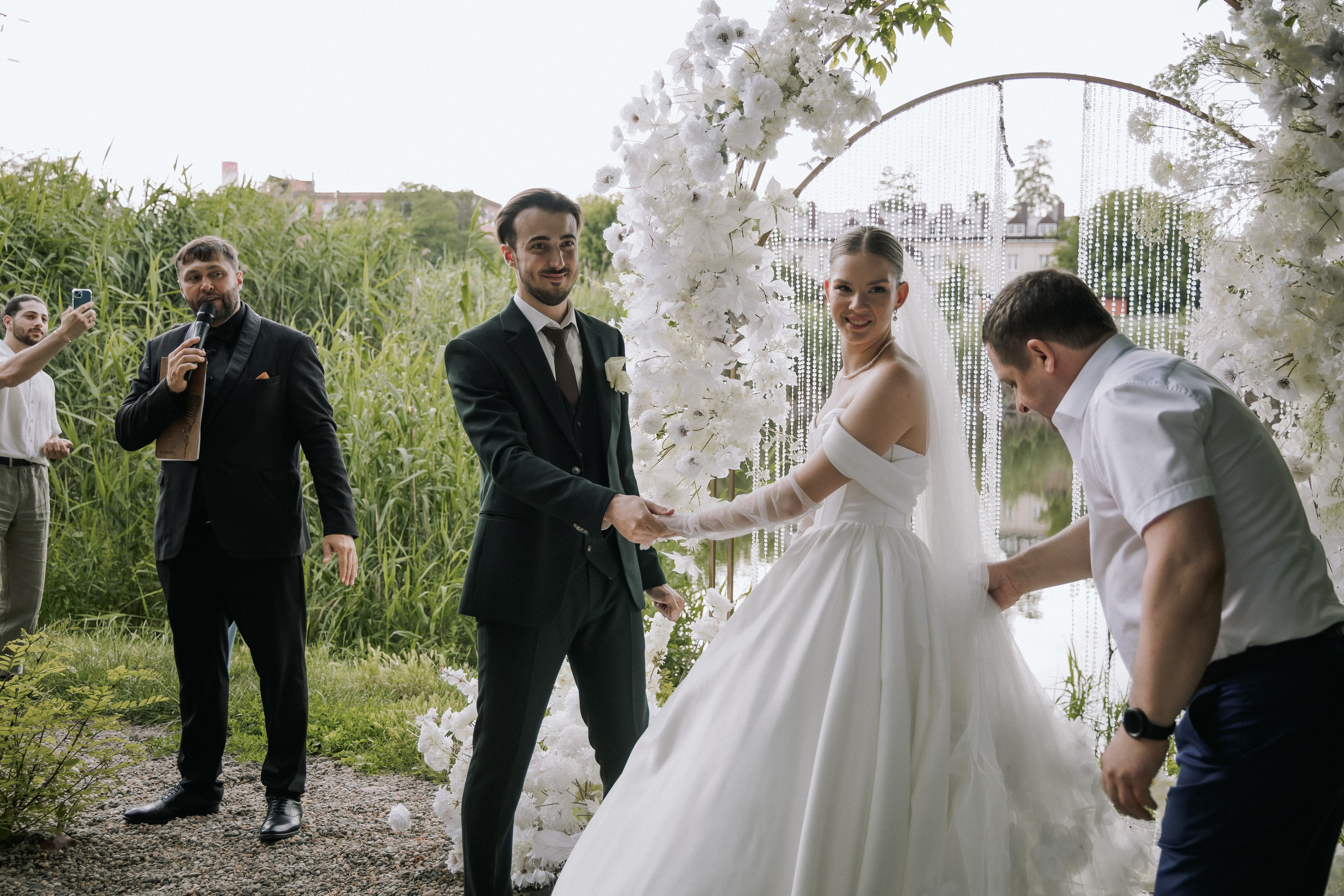 Свадебный день Лины и Роберта. Свадебная фотография. Арина Рубах