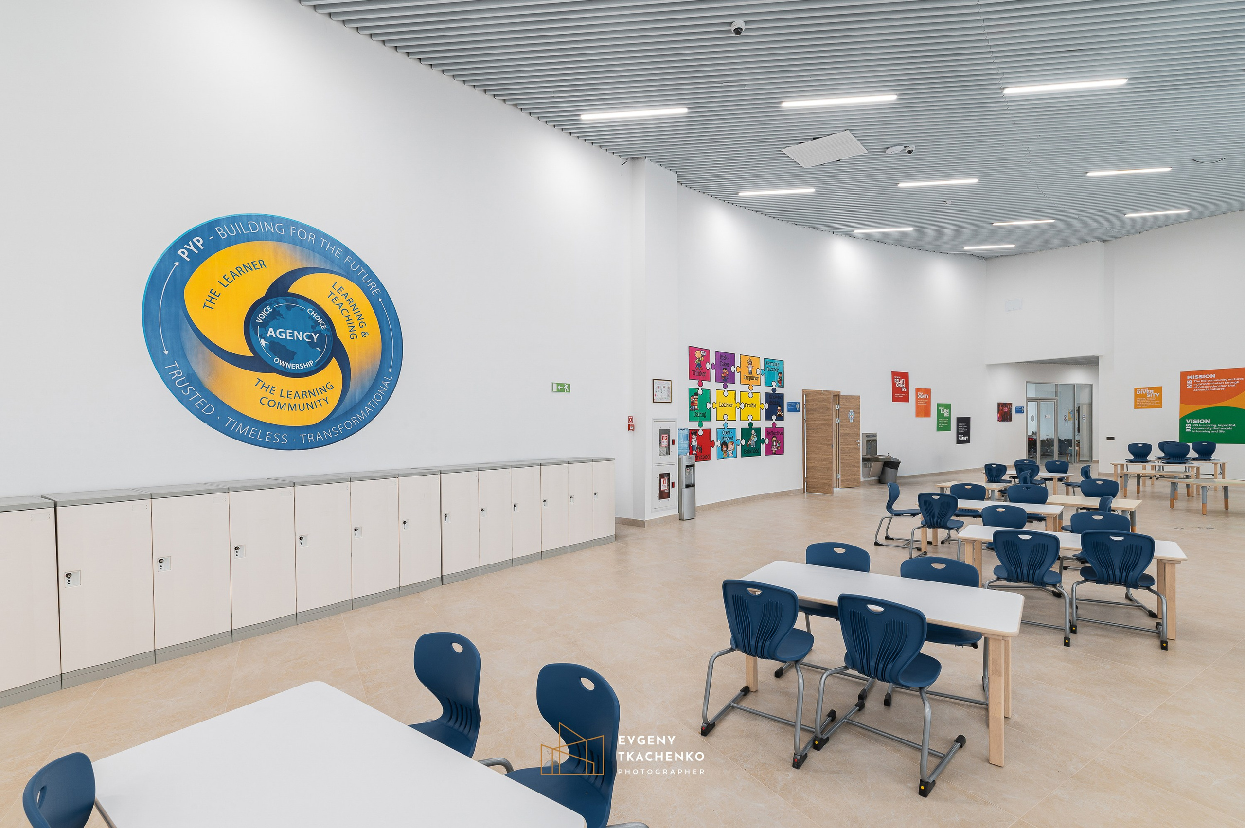 Kazakhstan International School, г. Астана. Архитектурный и интерьерный фотограф в Казахстане