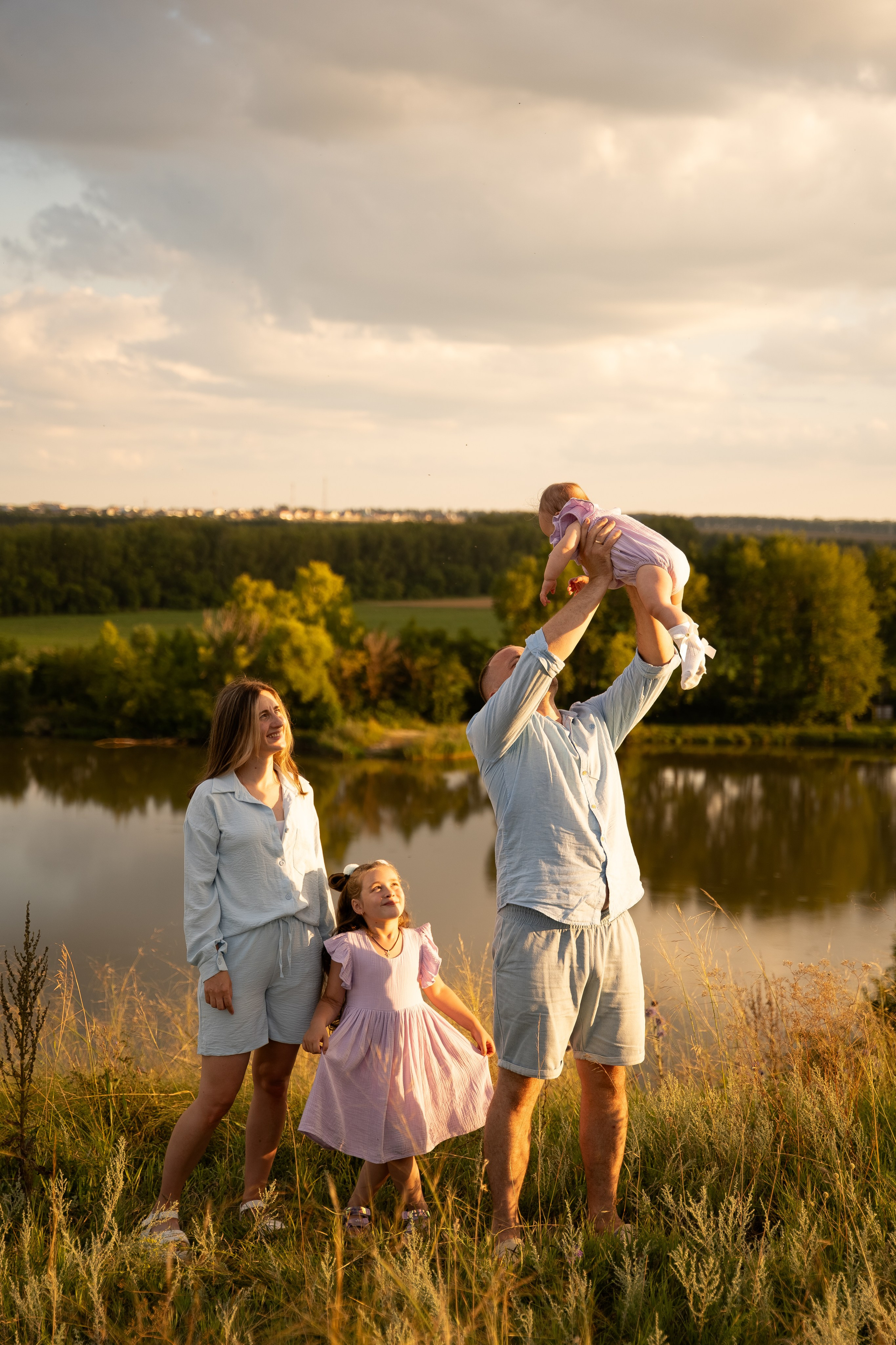 Семейный закат. Фотограф в Ульяновске Александра Григоровских