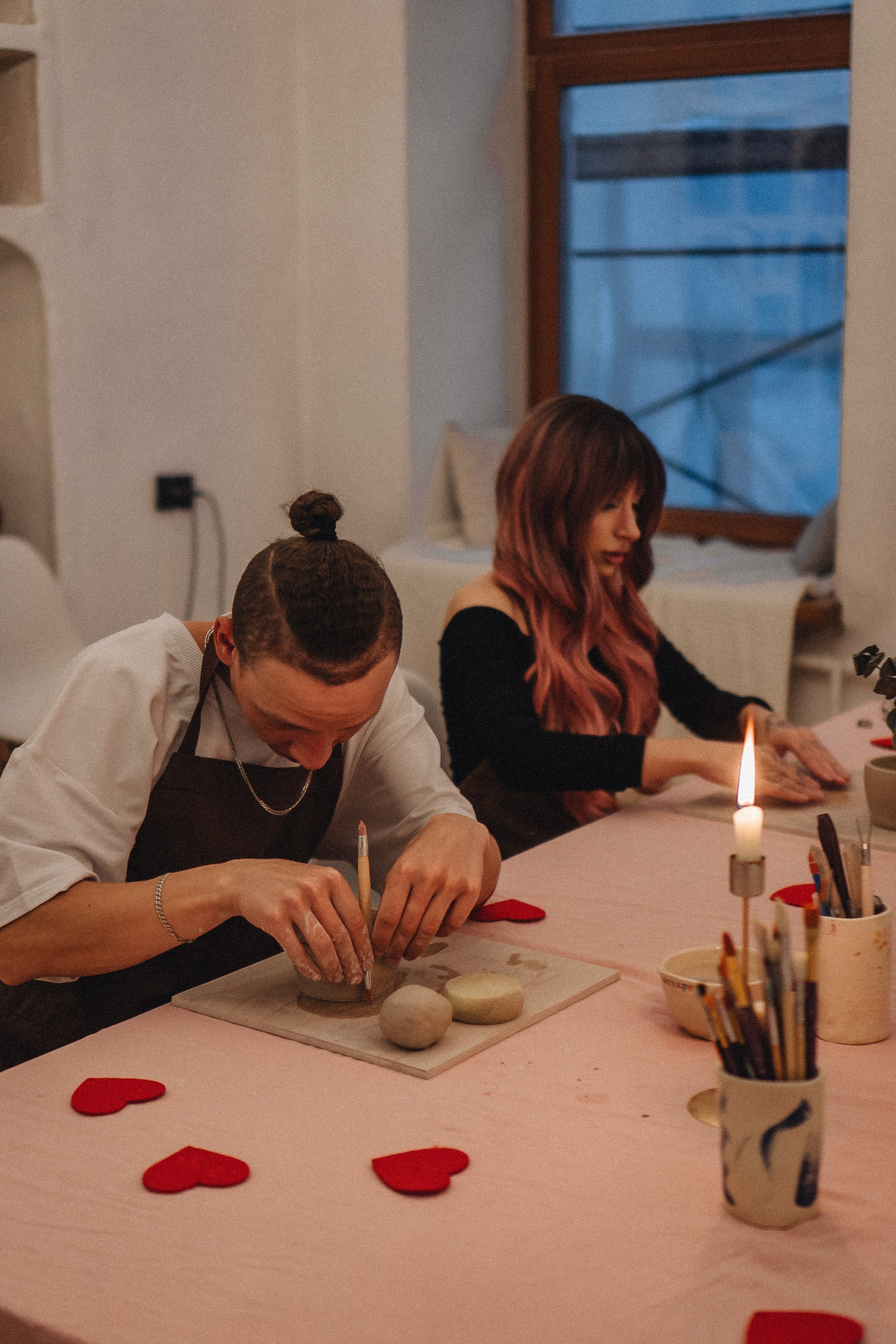 СВИДАНИЕ В ГОНЧАРНОЙ МАСТЕРСКОЙ. Профессиональный фотограф, Санкт-Петербург — Виктория Богомолова