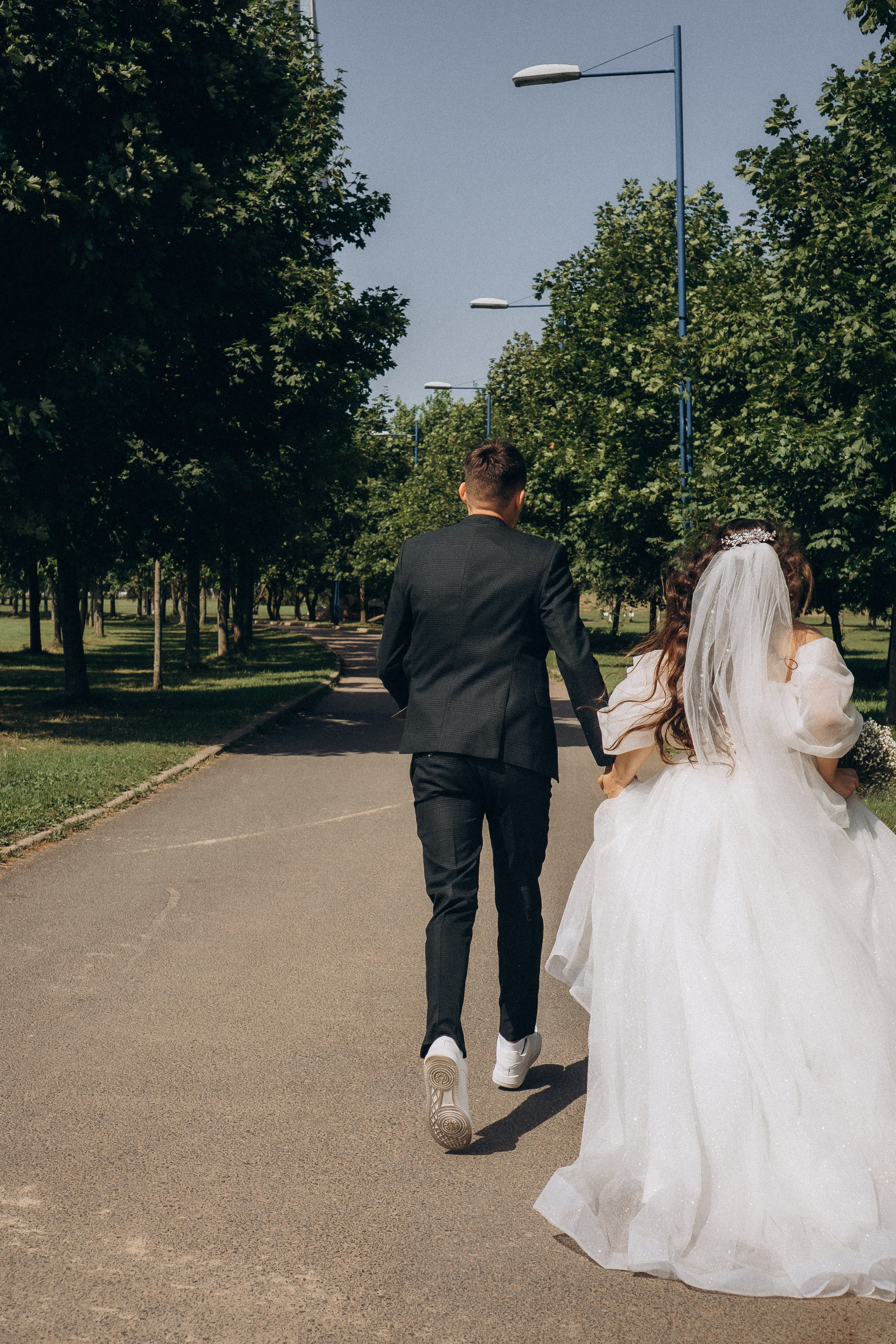 СВАДЕБНАЯ СЬЕМК В ПАРКЕ 300-ЛЕТИЯ. Профессиональный фотограф, Санкт-Петербург — Виктория Богомолова