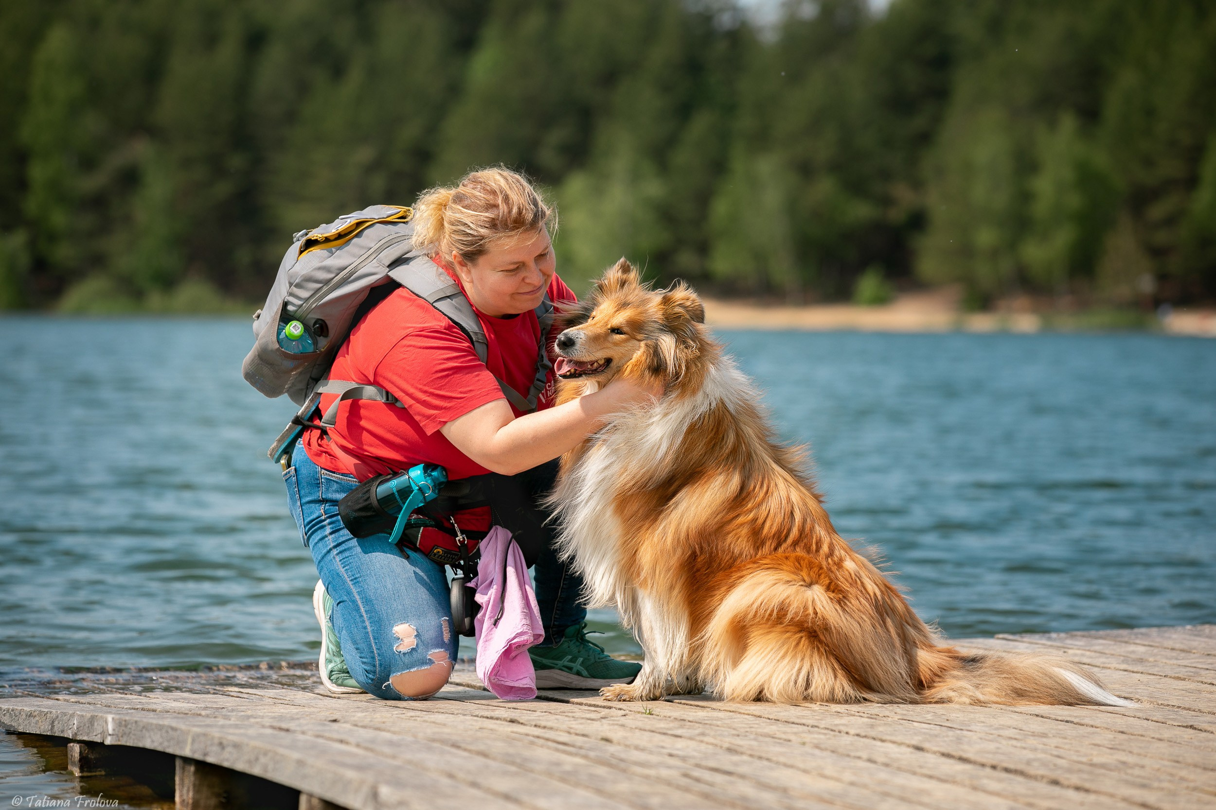 Анималистическая фотосъемка на озере в Лыткарино Московской области. Фотограф-анималист в Москве и Московской области Татьяна Фролова