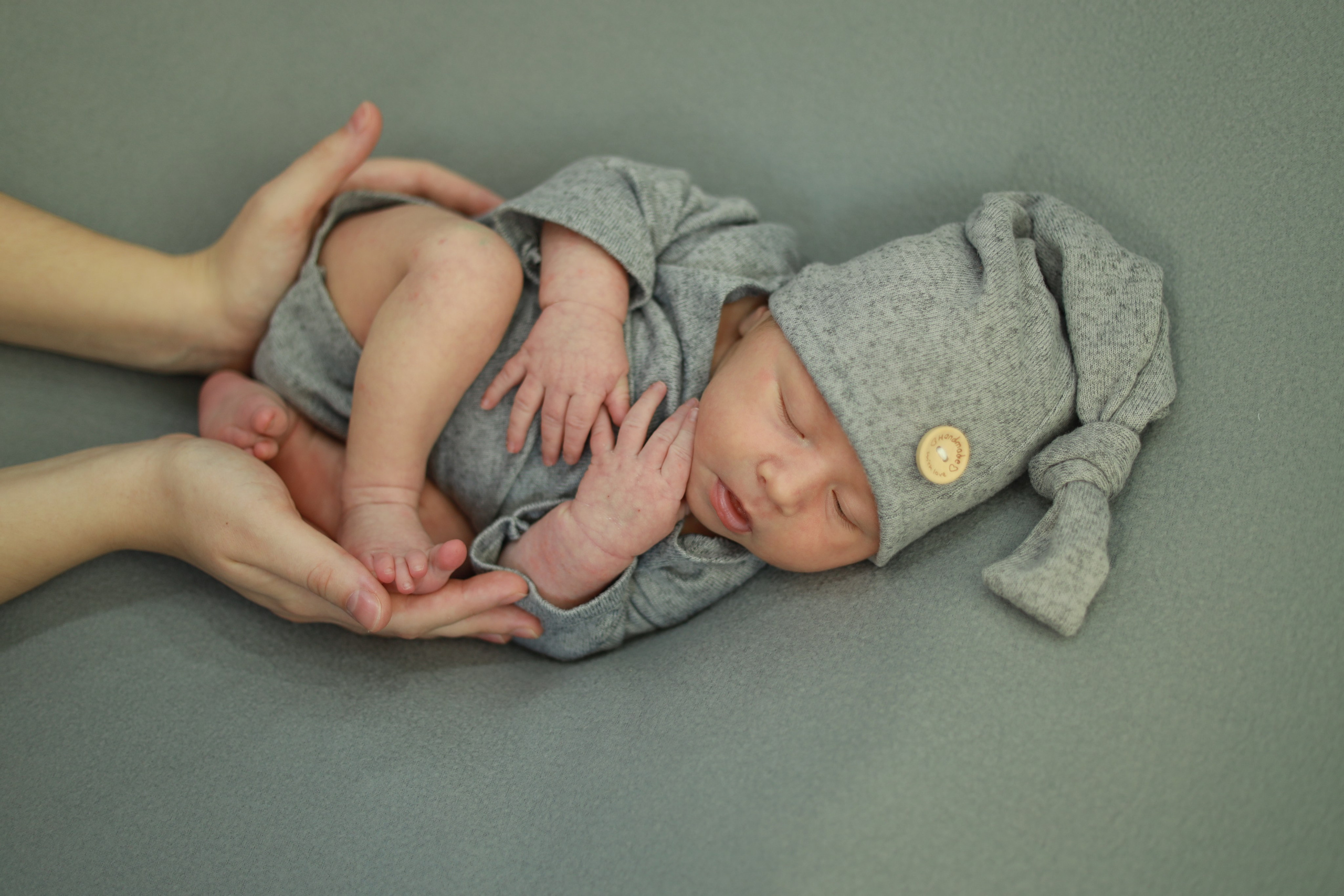 Ньюборн съёмка в студии. Семейный и Детский фотограф в Краснодаре Дарья Насаченко