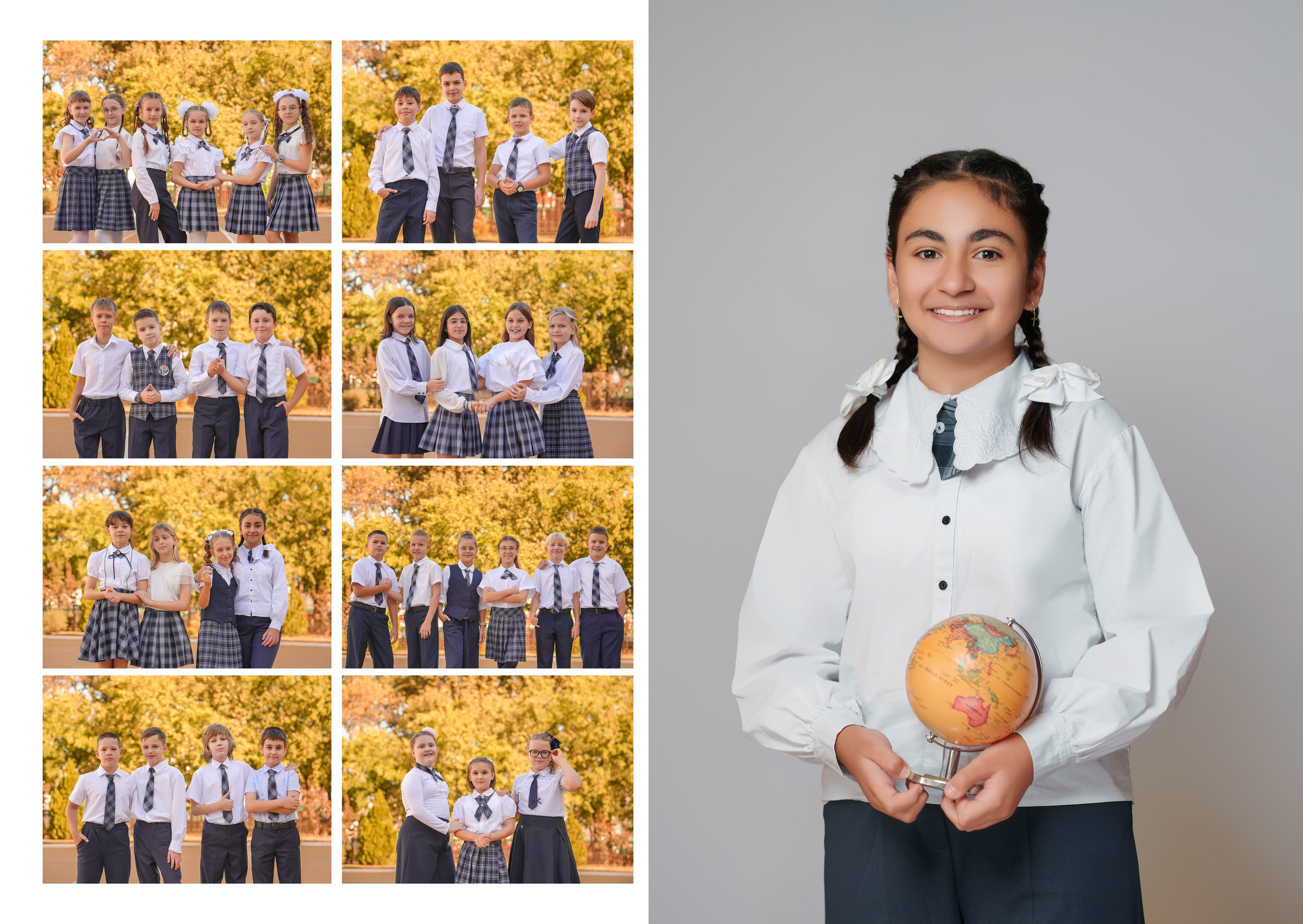 ШКОЛА МАКЕТ 104 4 Б. Красивый выпускной альбом в Краснодаре