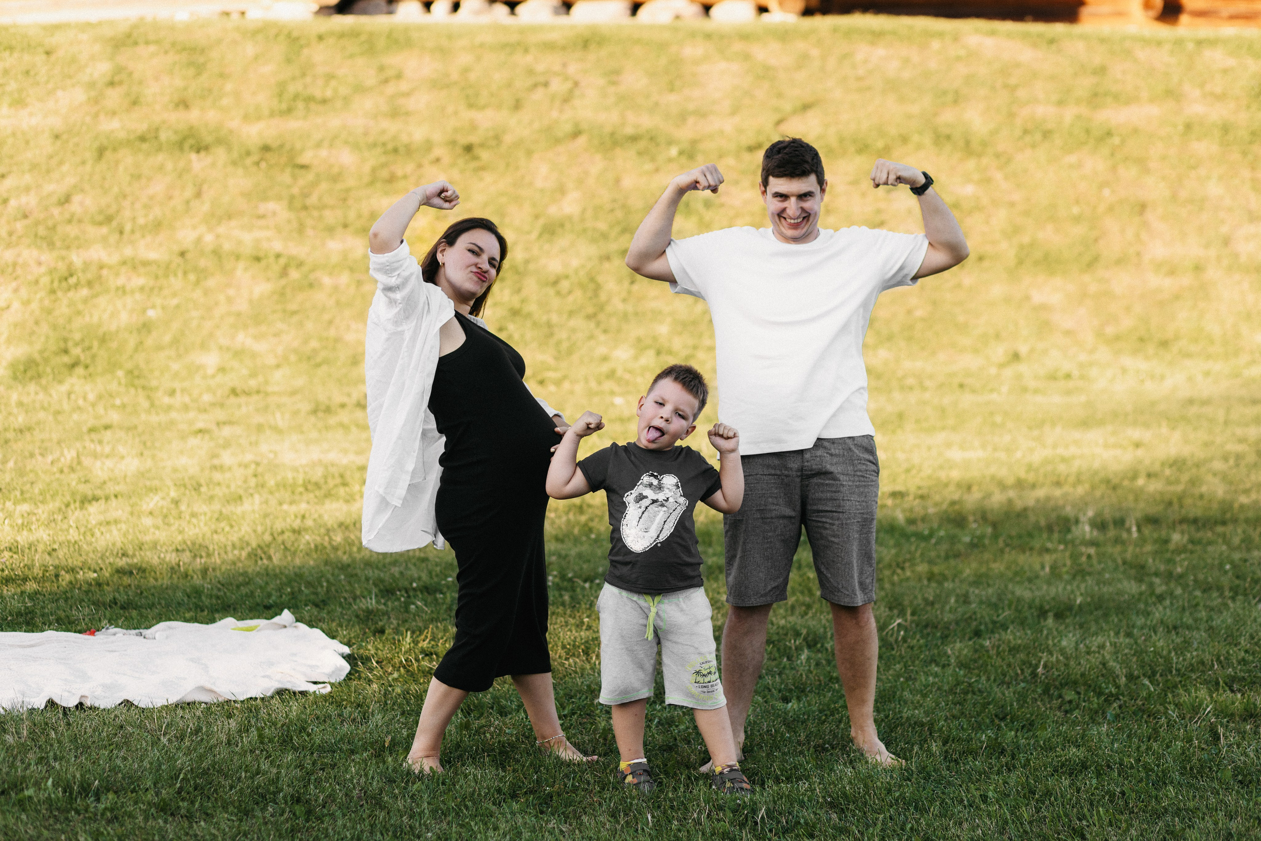 Семейная фотосессия в парке Коломенское. Портретный и семейный фотограф в Москве Мария Рослякова