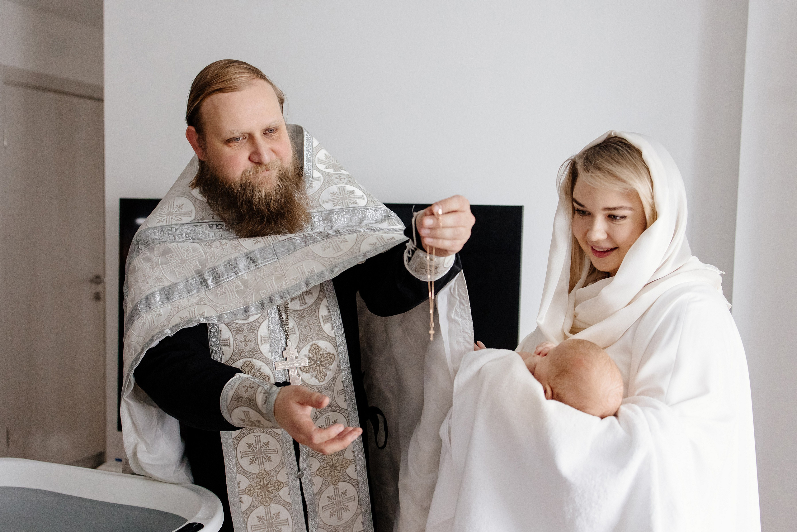 Крещение Стефании. Свадебный и семейный фотограф Екатерина Иванова