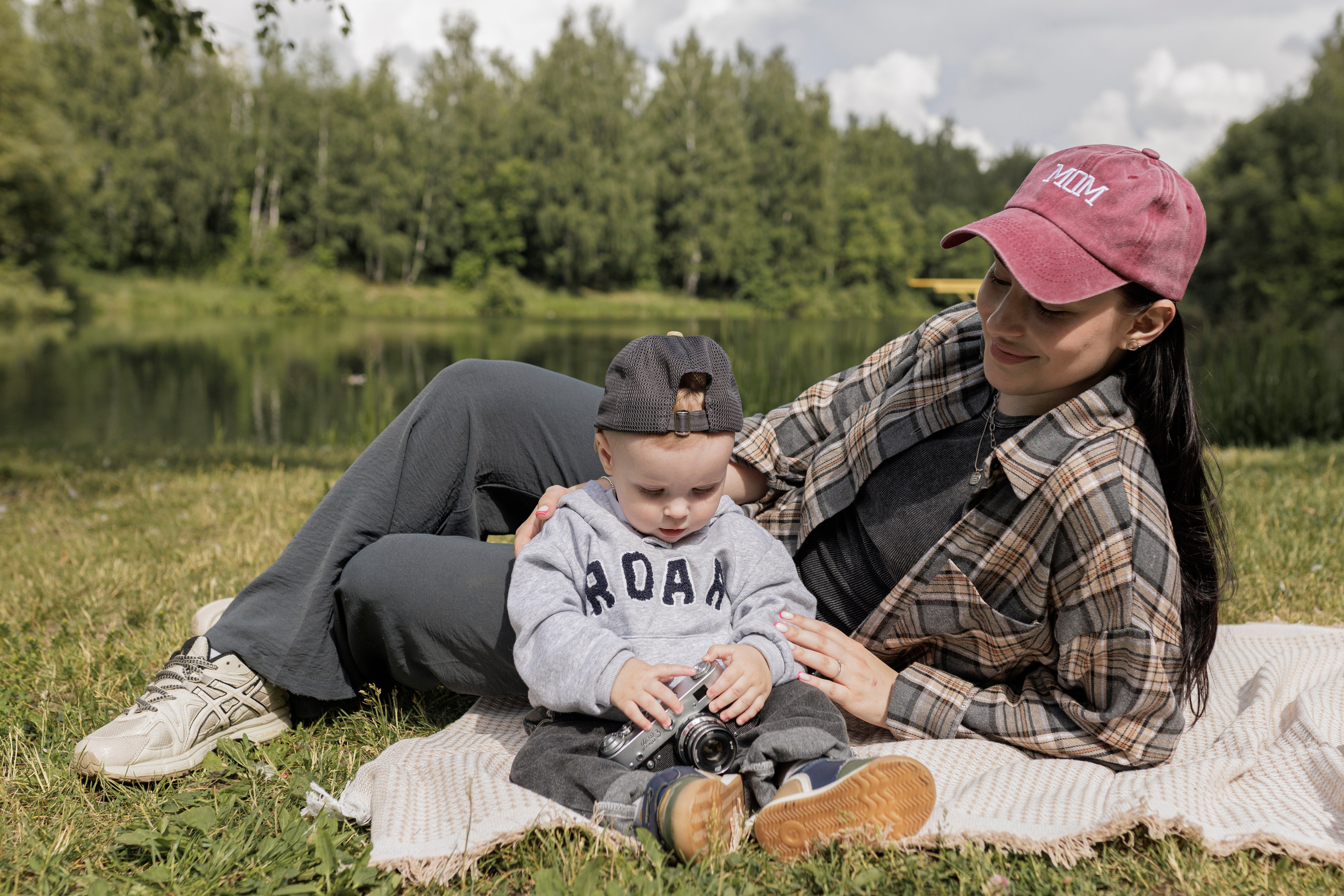 Прогулка с корги. Семейный и детский фотограф в Рязани Васюгова Мария