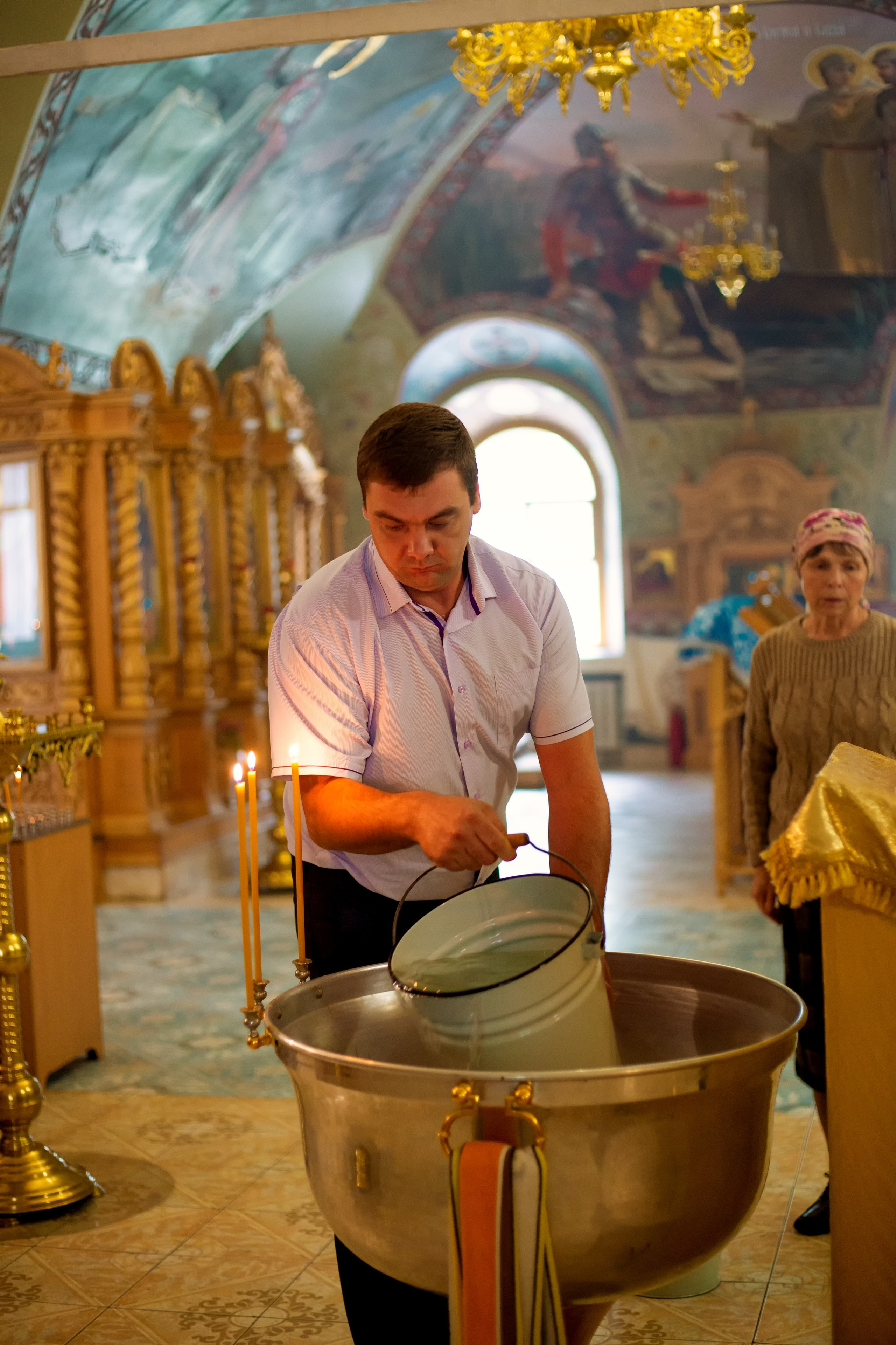 Крещение.Максим Голубев. Лев Постнов.Фотограф. Нижний Новгород