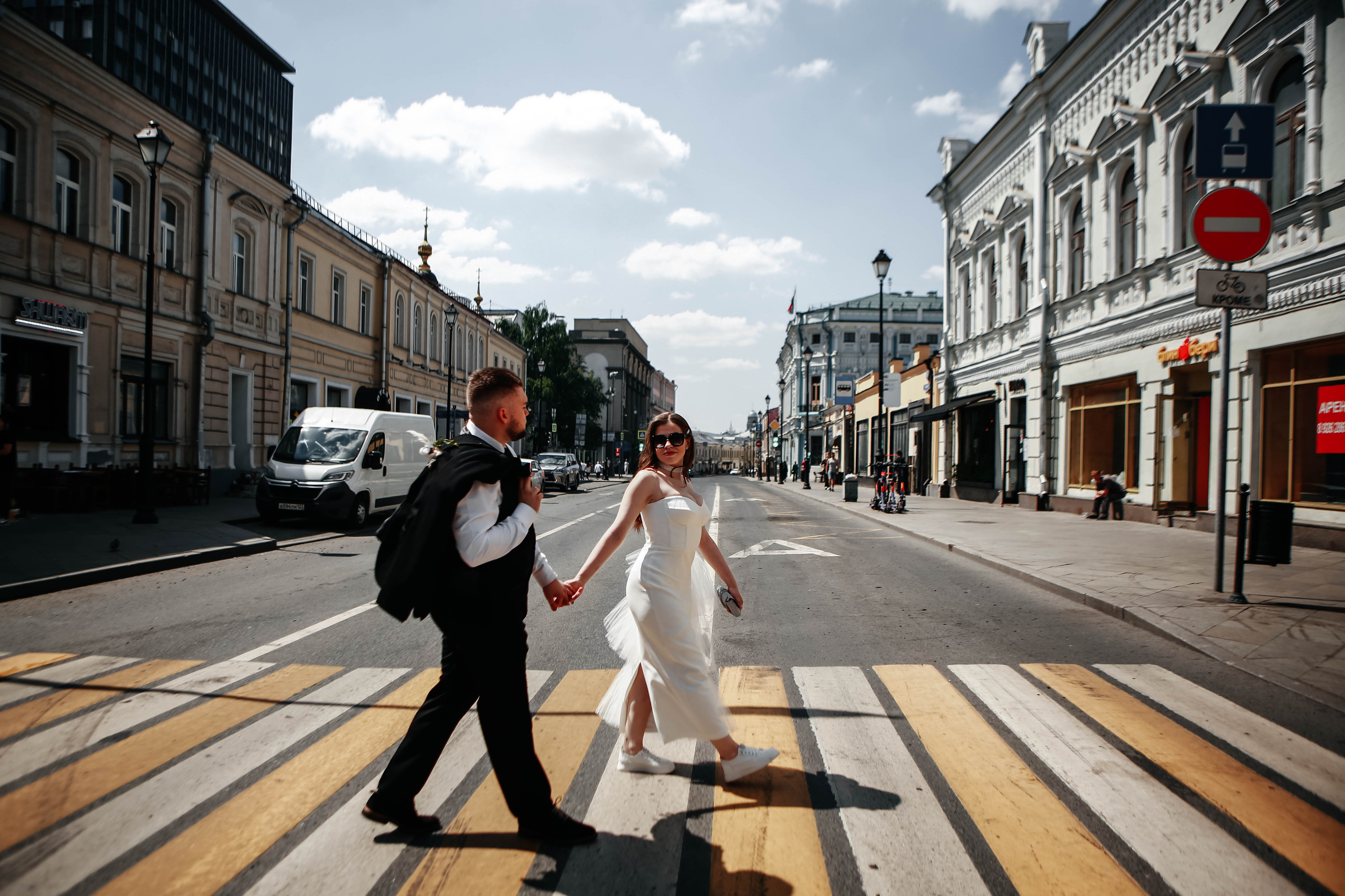 Прогулка для Александра и Николетты. Фотограф на Новой риге и в Москве Елена Елис