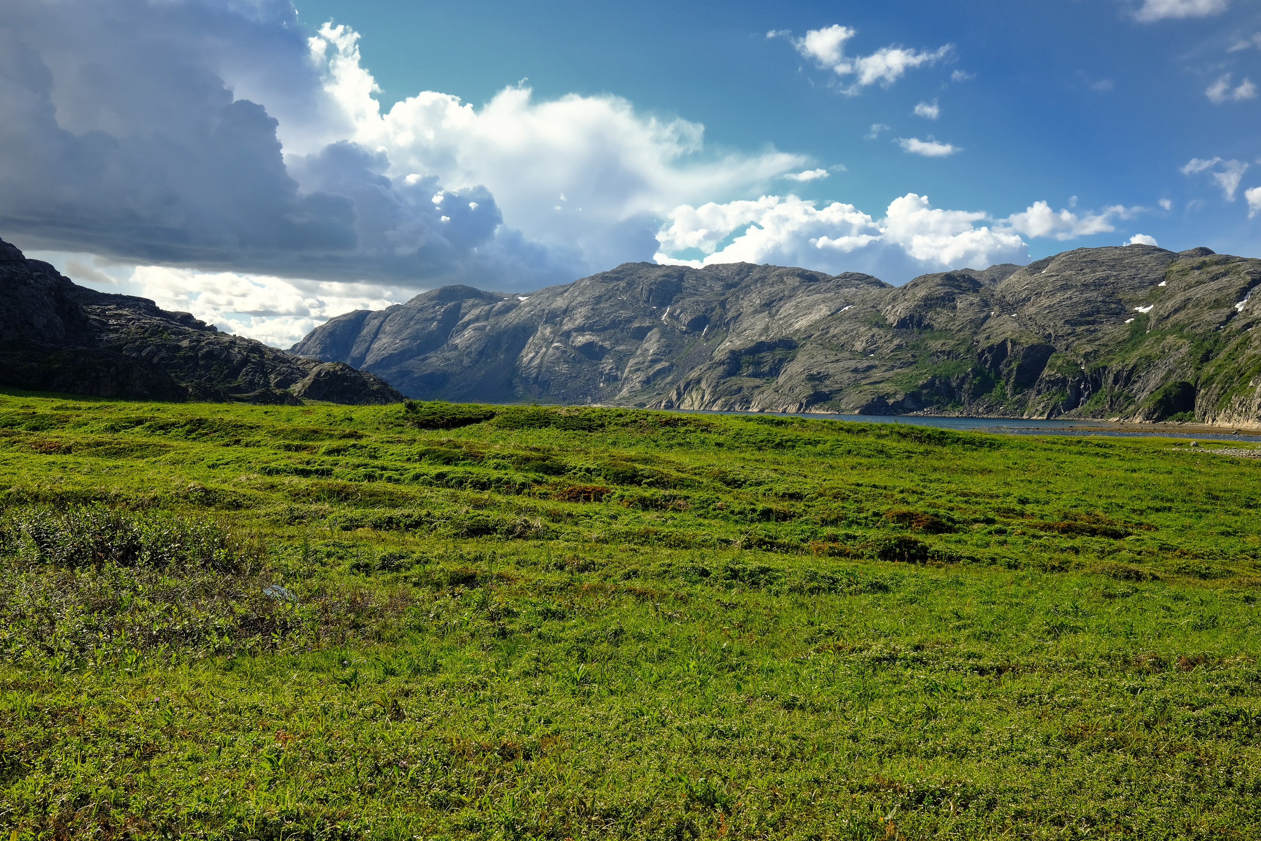 Фиорд Долгая щель. Пейзажи Крайнего Севера. Баренцево море, Рыбачий, Средний, Немецкий