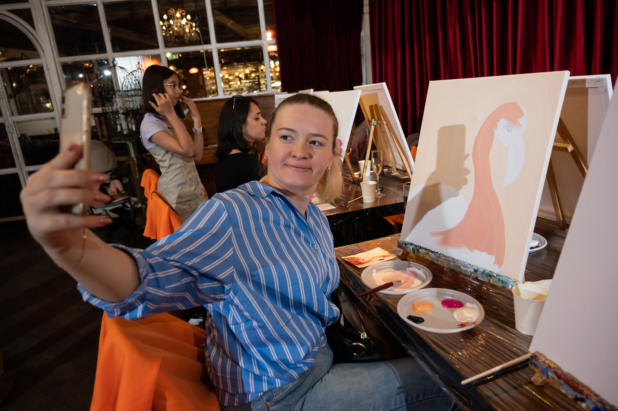 Творчество в ресторане Большая кухня. Свадебный и семейный фотограф из Санкт-Петербурга Климов Анатолий