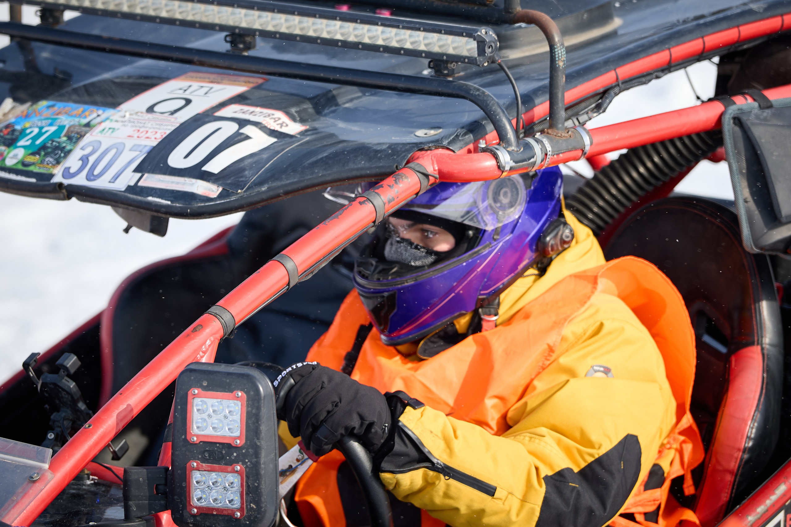 Топим Лёд — 2026. Соревнования на квадроциклах. Фотограф в Новосибирске Алена Скокова