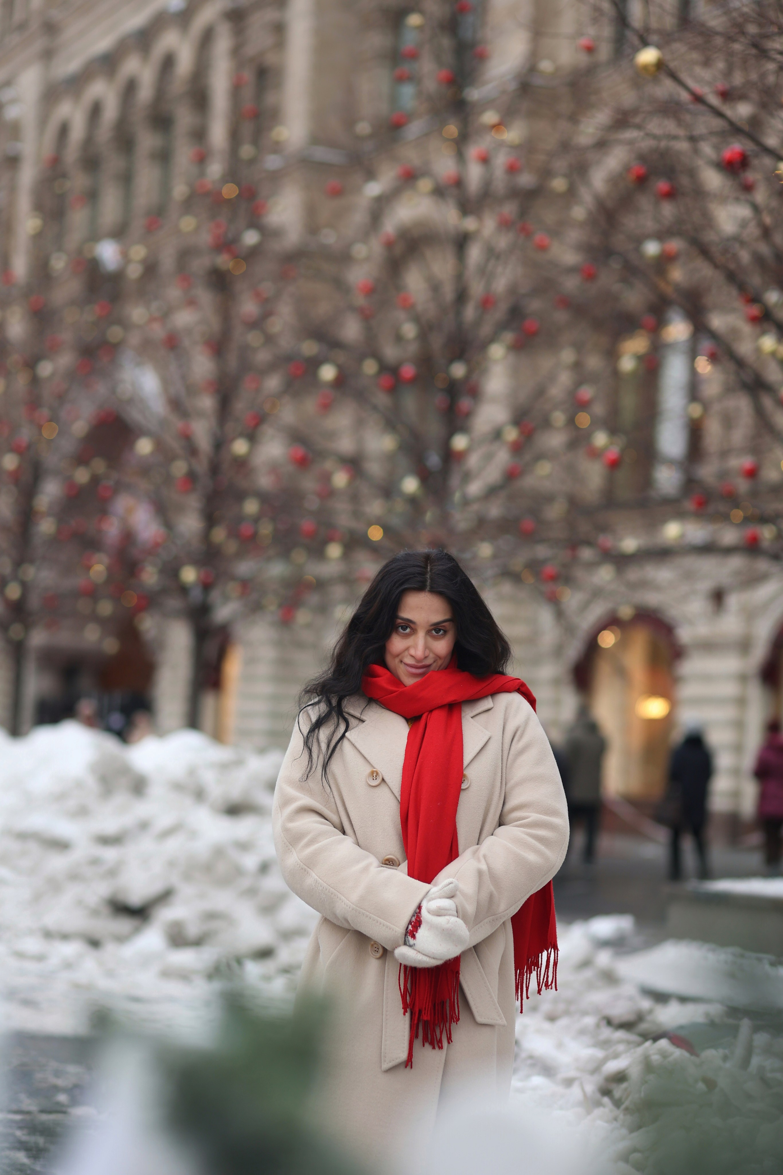 Новогодняя фотосессия. Гум ярмарка. Портретный фотограф Москва