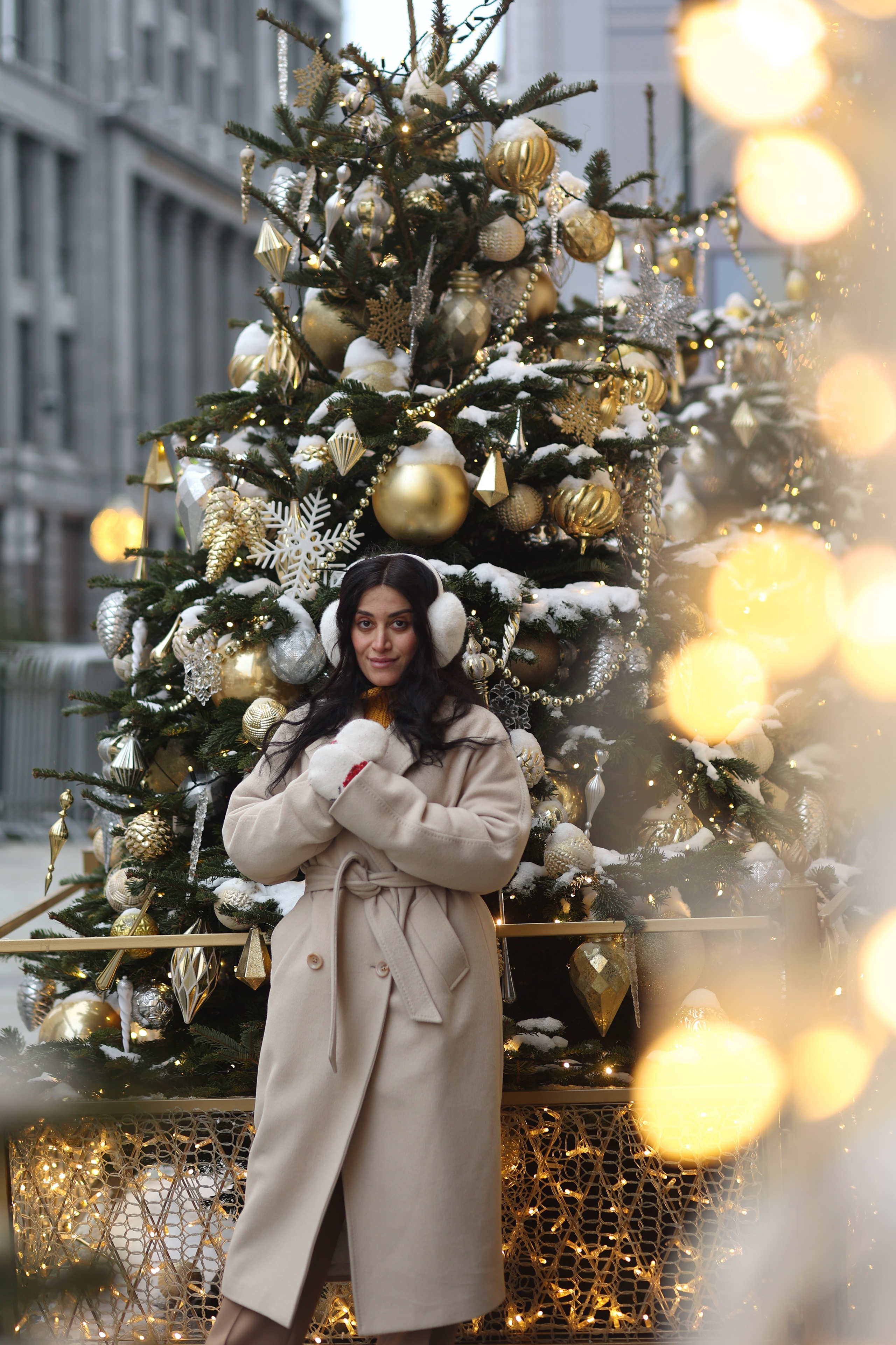Новогодняя фотосессия. Гум ярмарка. Портретный фотограф Москва