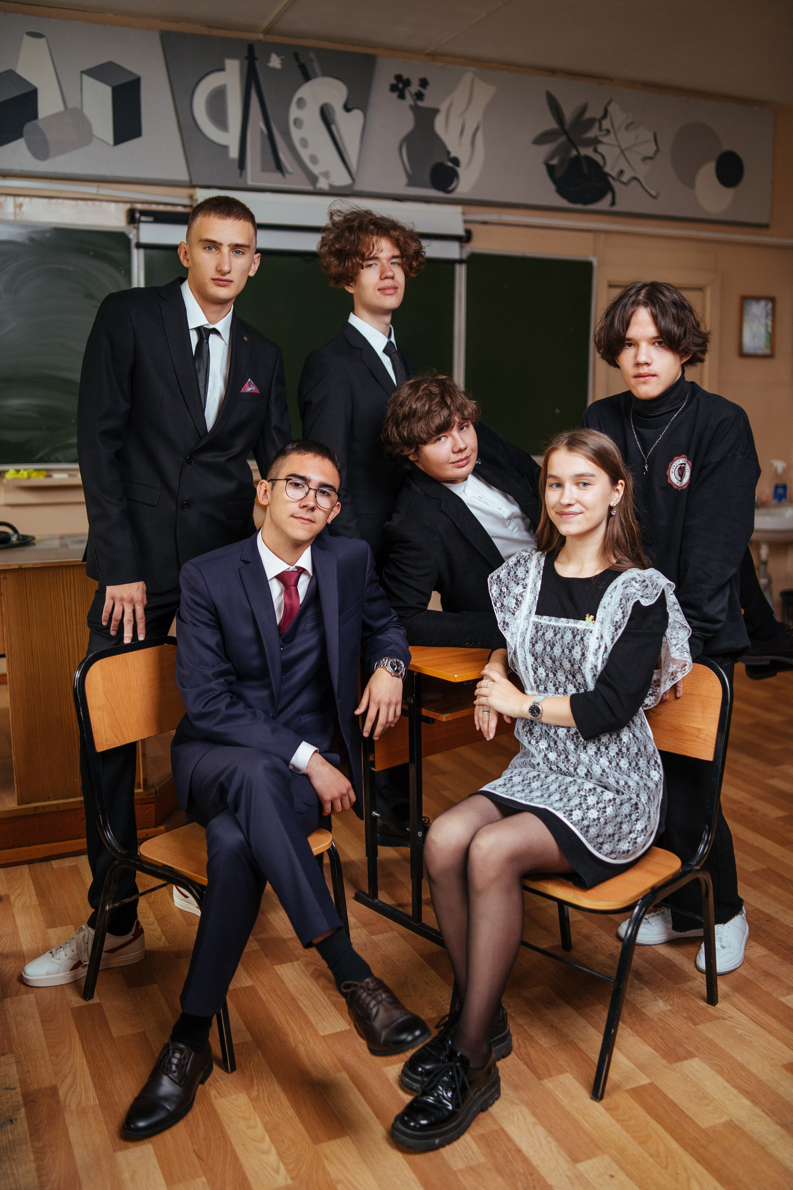 Школьные. Фотограф Булат Ванданов