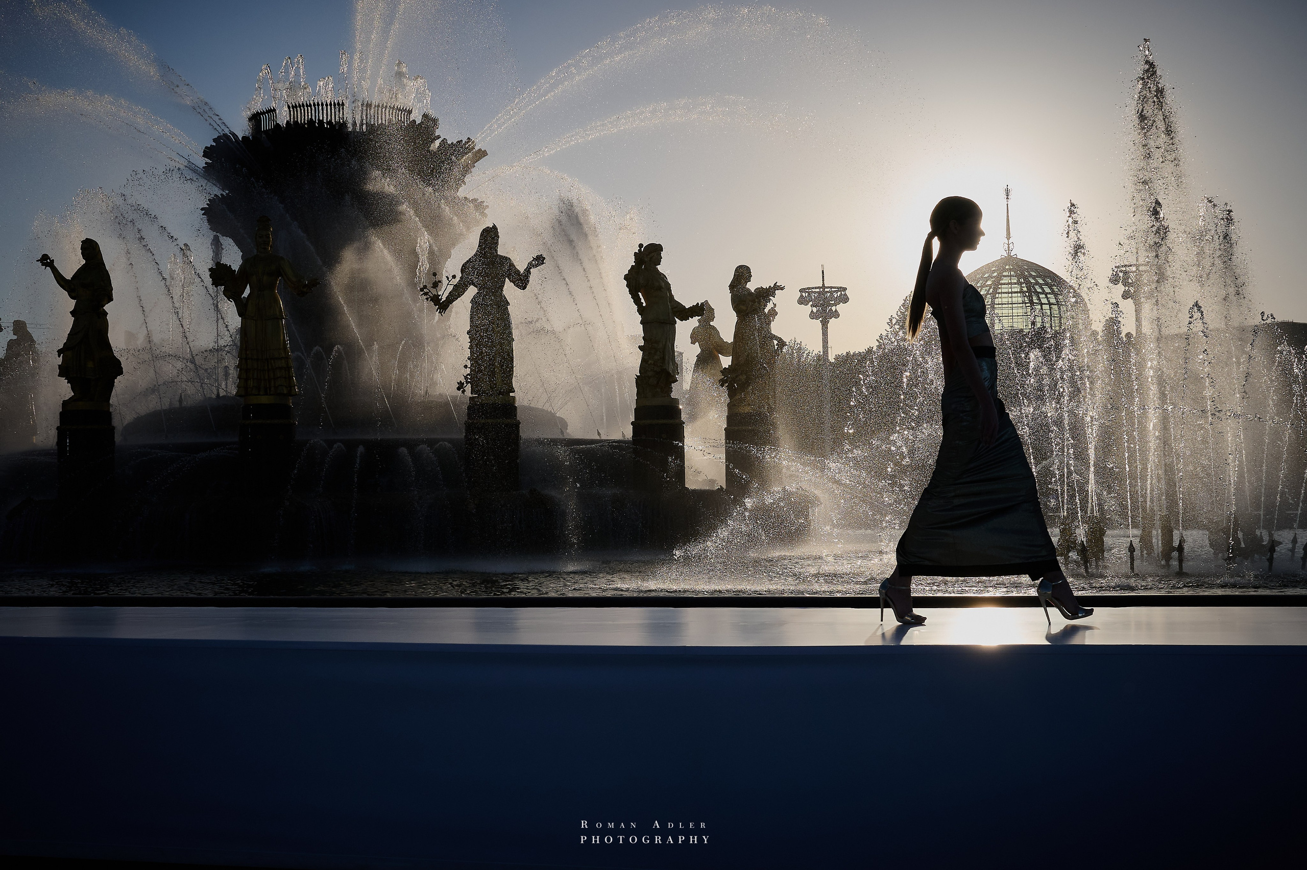 Московская неделя моды. Фотограф Роман Адлер