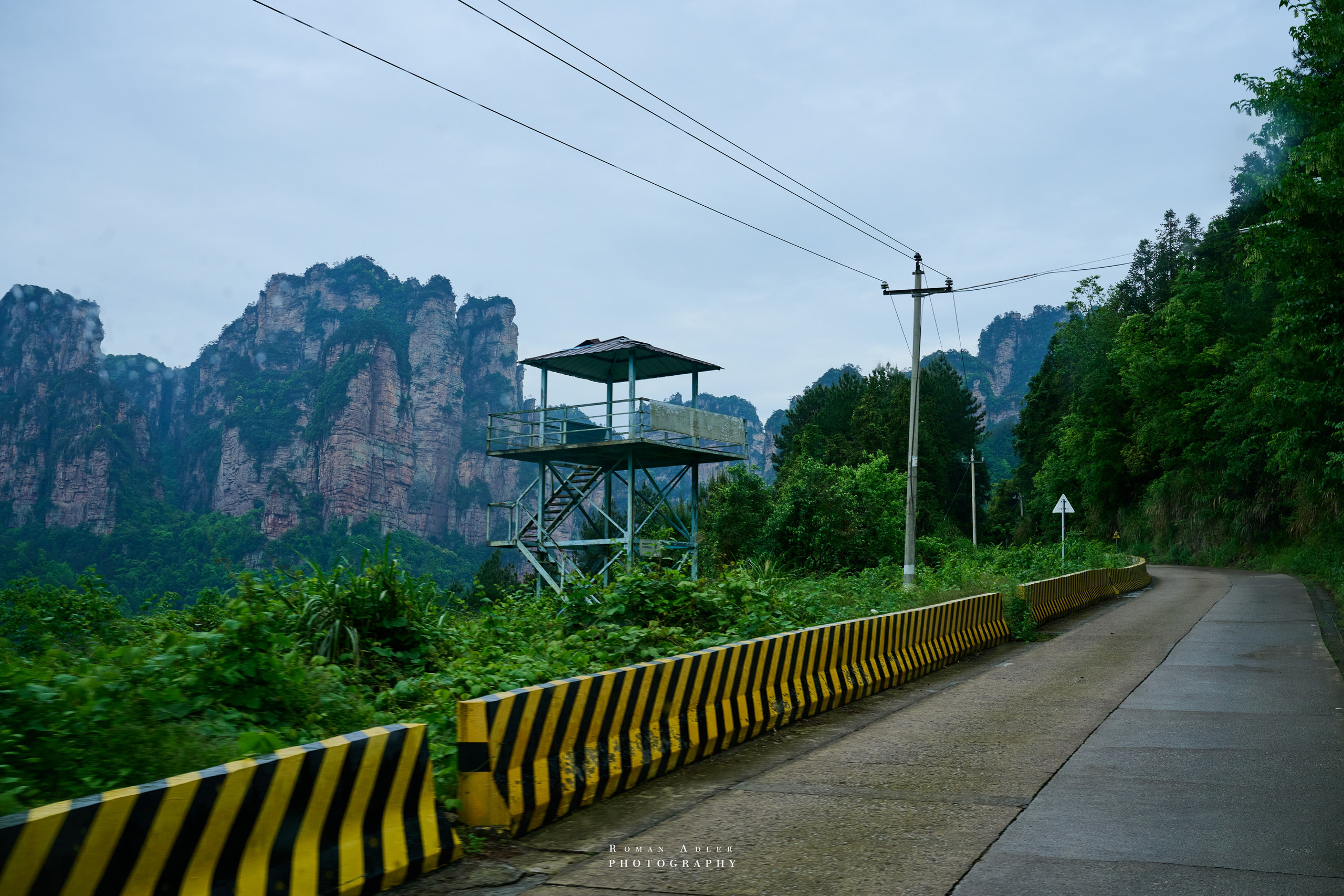 Zhangjiajie. Here, the sky seems to descend to the earth