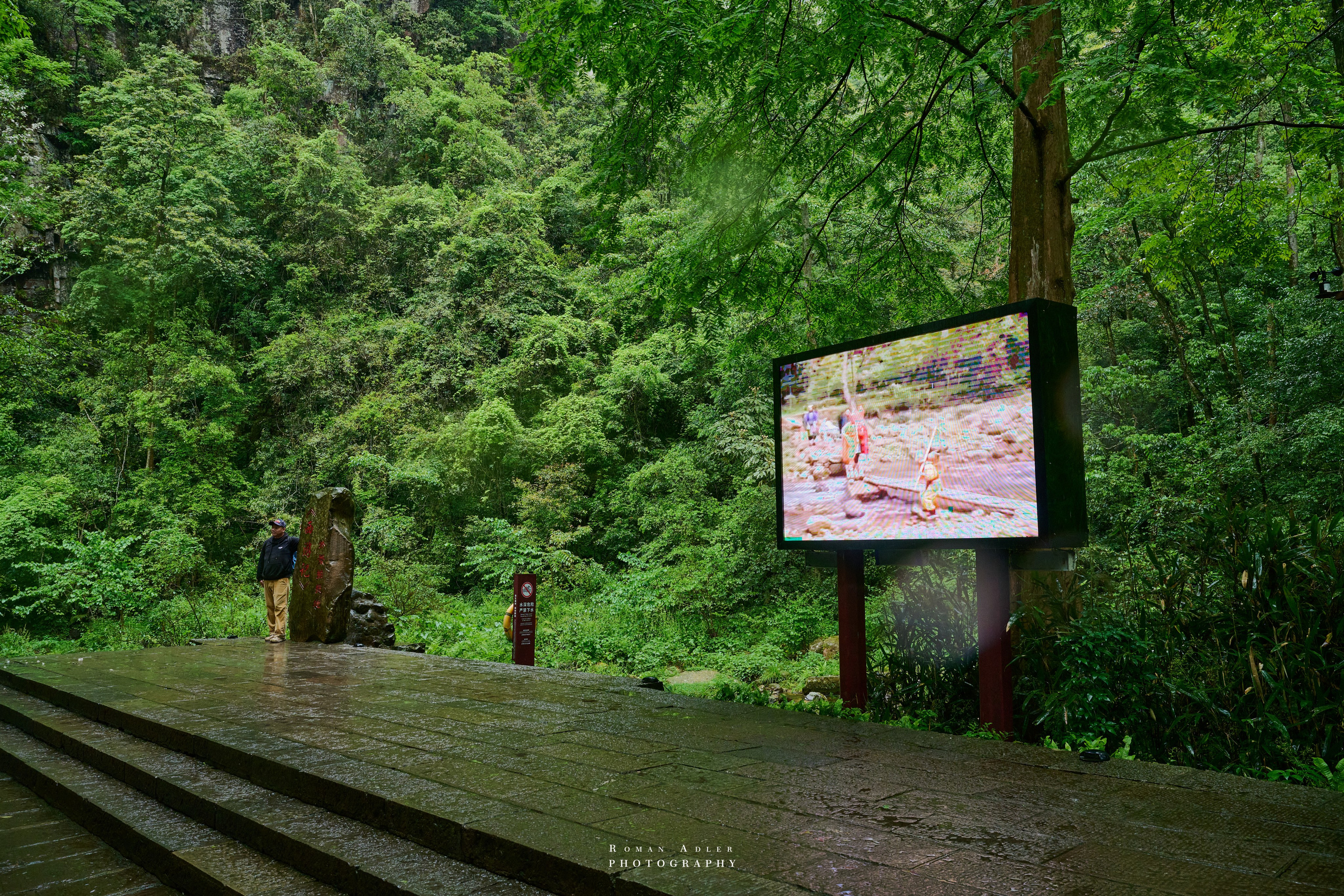 Zhangjiajie. Here, the sky seems to descend to the earth