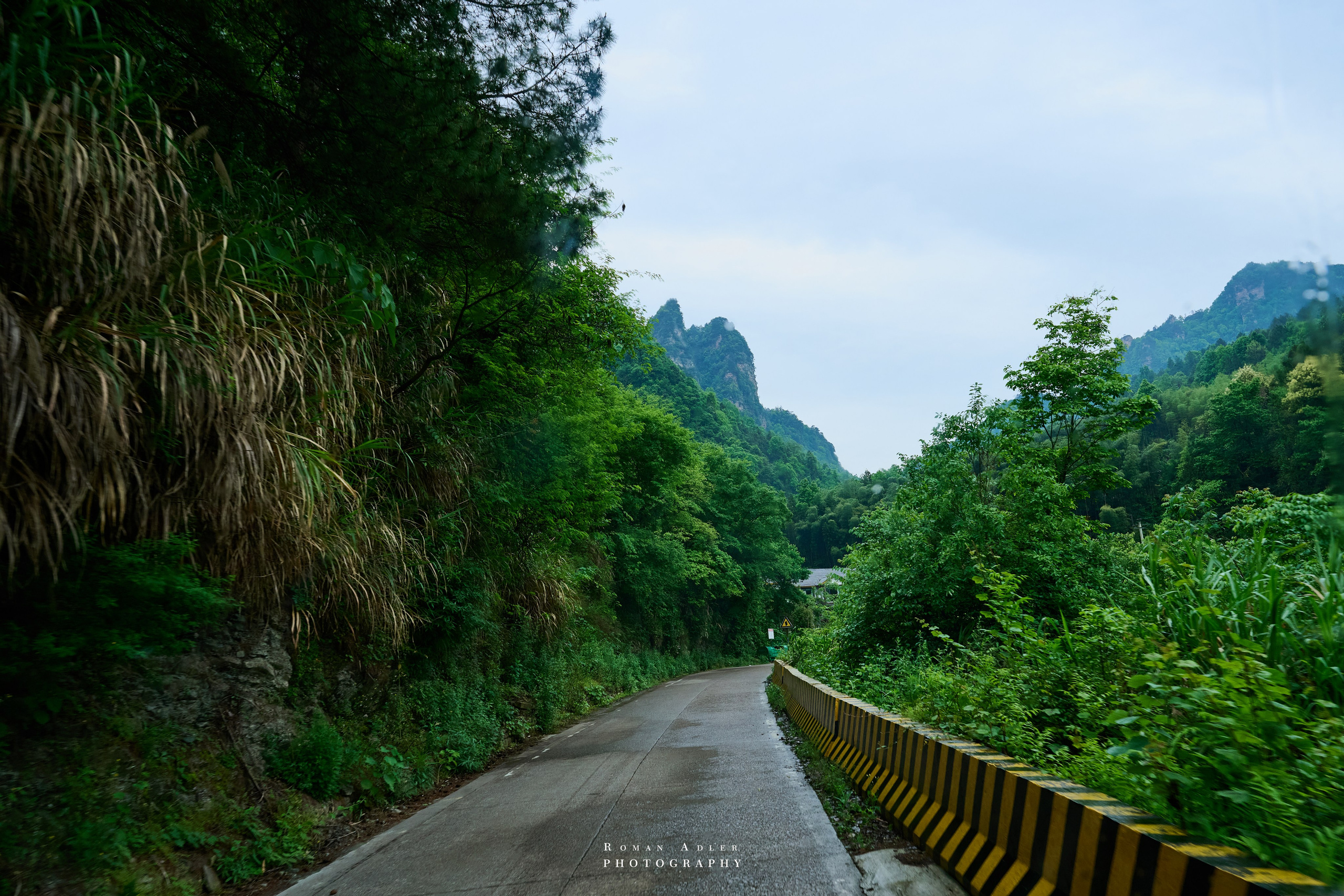 Zhangjiajie. Here, the sky seems to descend to the earth